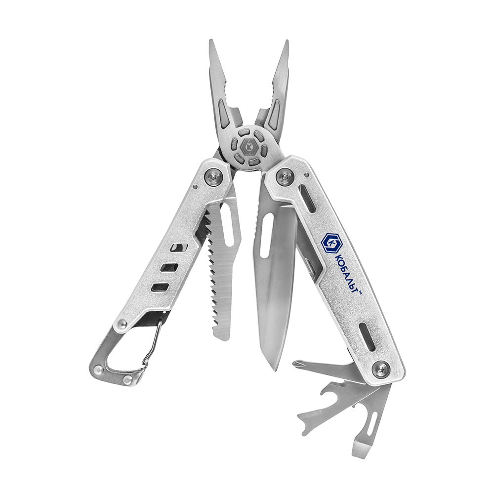 Изображение товара Мультитул-плоскогубцы Кобальт 918-268 11 функций компактный и универсальный