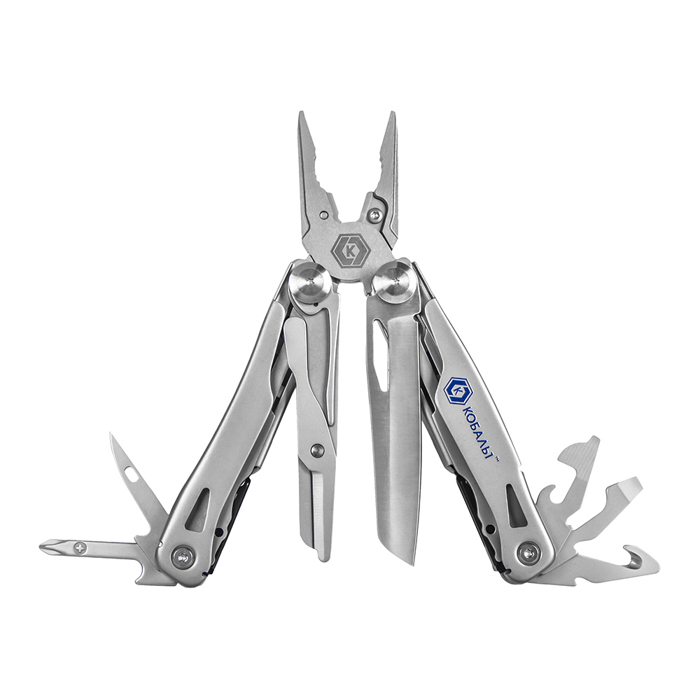 Изображение товара Мультитул-плоскогубцы Кобальт 918-282, 14 функций