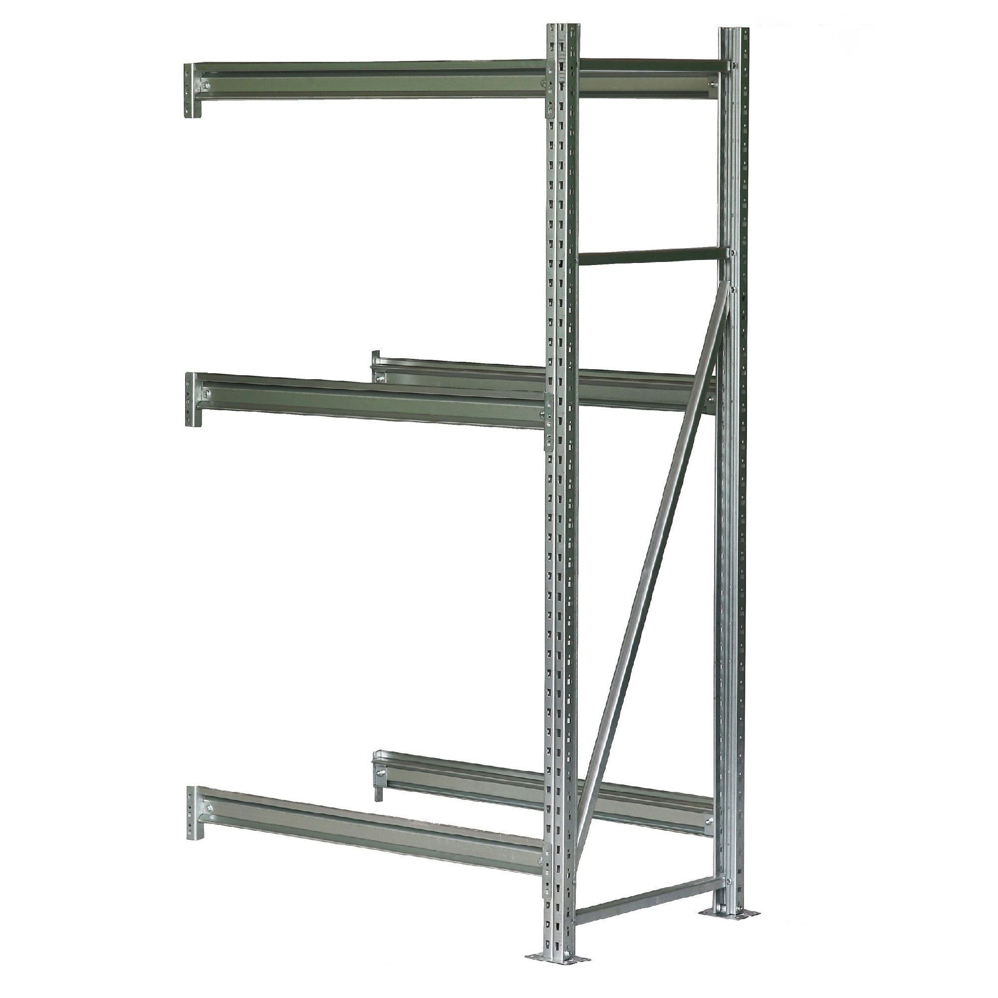 Изображение товара Дополнительная секция металлического стеллажа STELLER 90x180x60 см, нагрузка до 1200 кг