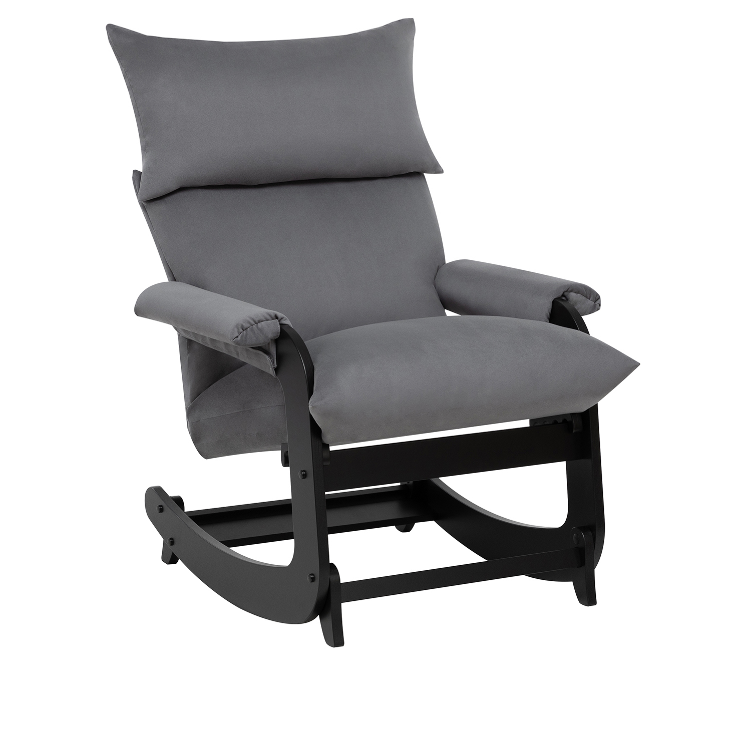 Изображение товара Кресло-трансформер Leset Флекси 58.5x102x81 см велюр цвет венге/серый