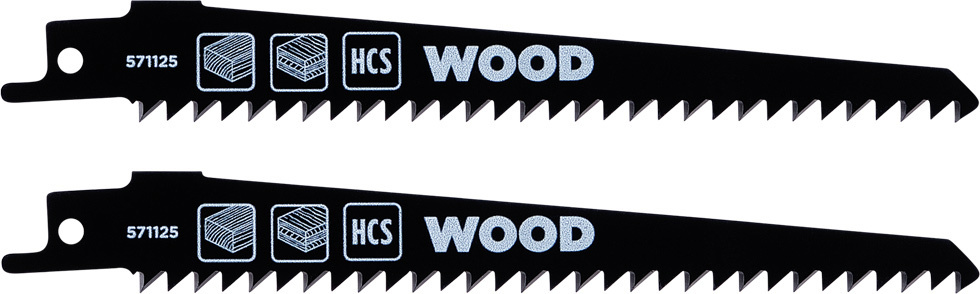Изображение товара Полотно для сабельной пилы KWB 571125 по дереву 2 шт