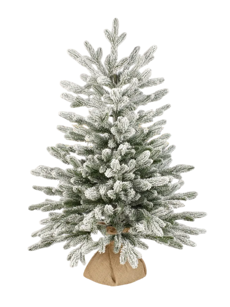 Изображение товара Ель новогодняя искусственная Царь Елка Афродита заснеженная 90 см