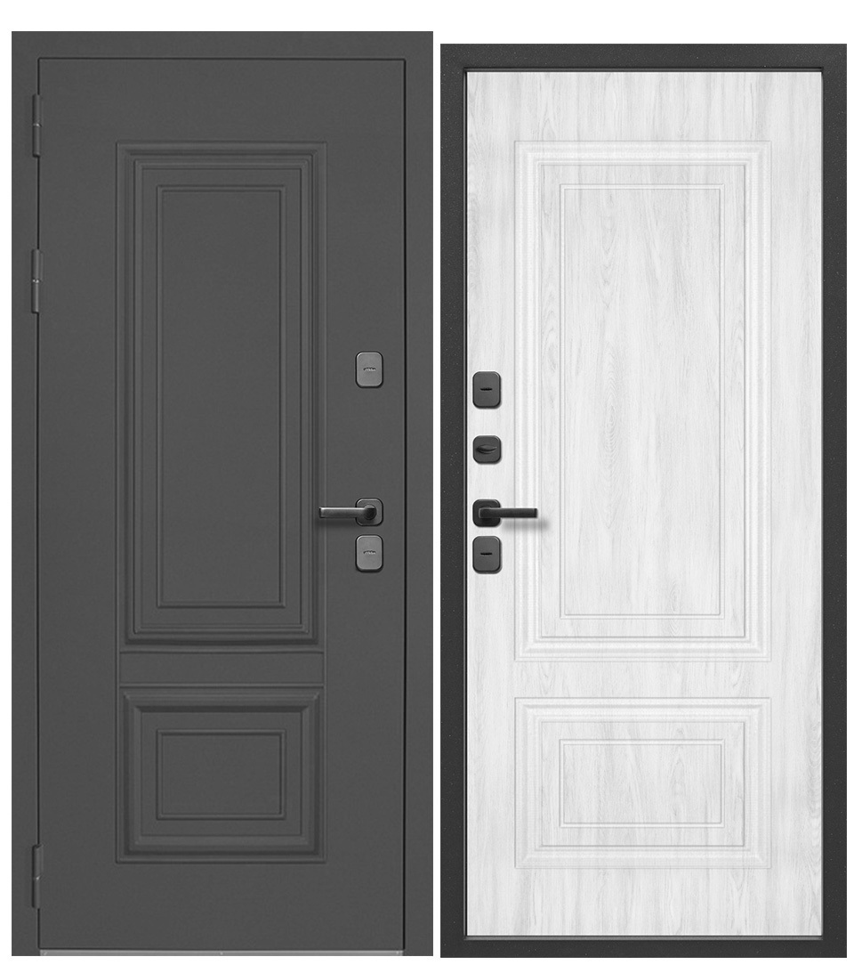 Изображение товара Входная дверь Foreman Foreman-f12 левый 205x86см цвет титан/сандал пепел