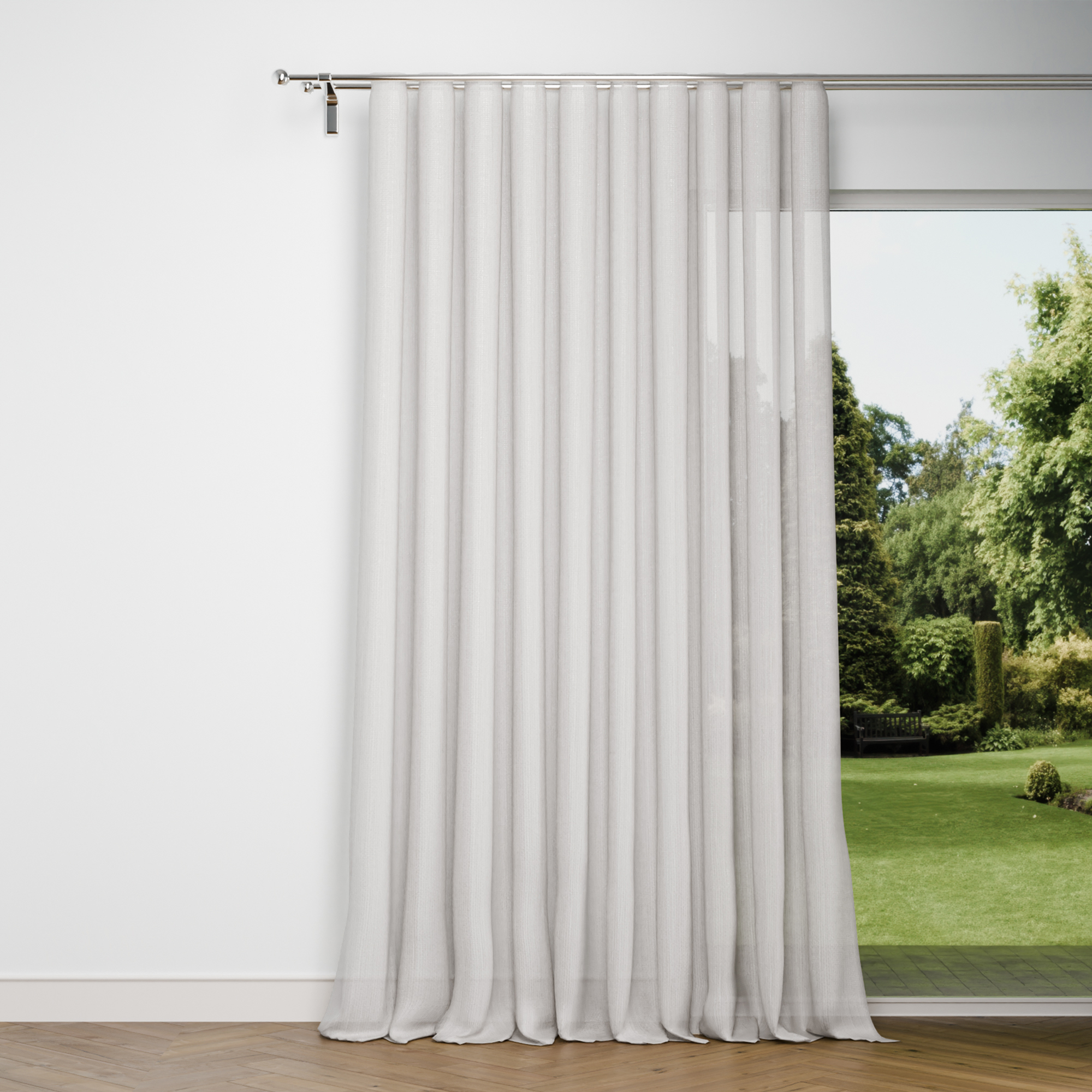 Изображение товара Тюль на ленте Inspire Softy 500x280 см цвет кремовый