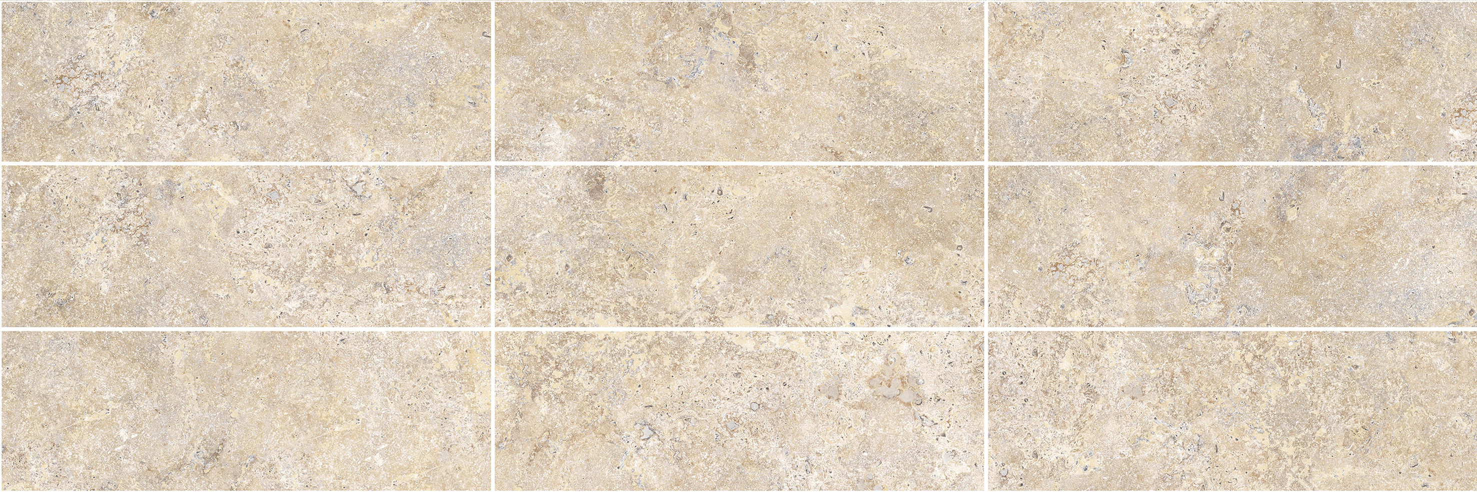 Изображение товара Керамическая плитка BRICKS кабанчик бежевый 25x75 см для стен и фартуков