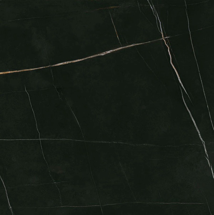 Изображение товара Керамогранит Люссо 60x60см черный мраморный эффект Россия