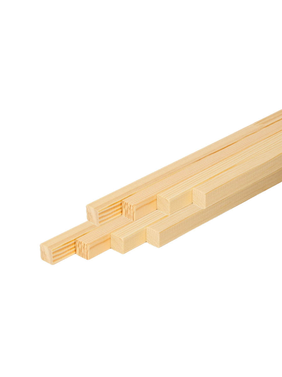 Изображение товара Брусок Timber&style сосна сорт Экстра 1000x19x19мм 8шт