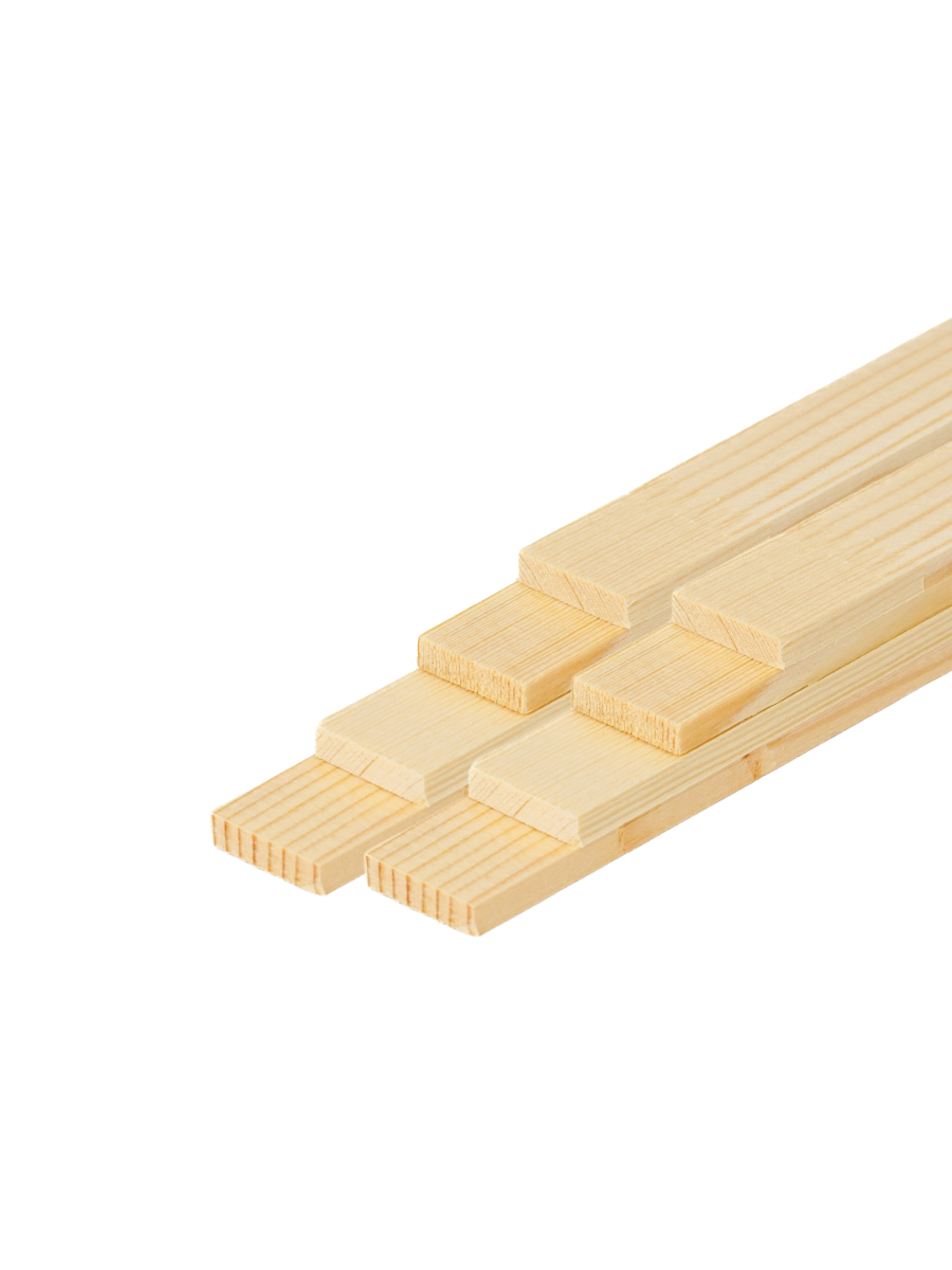 Изображение товара Рейка Timber&style сосна сорт Экстра 1000x19x5мм 8шт