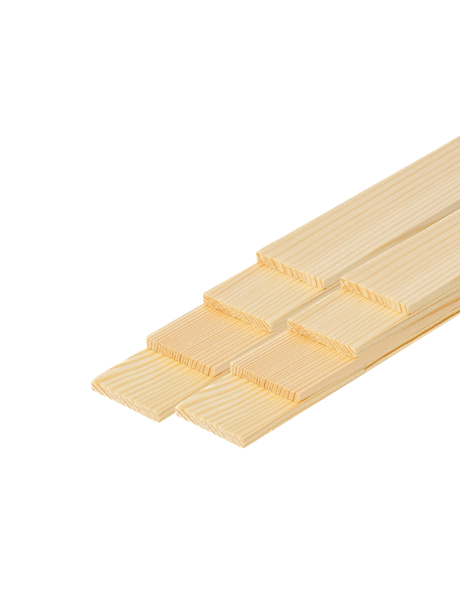 Изображение товара Рейка Timber&style сосна сорт Экстра 1000x40x5мм 8шт