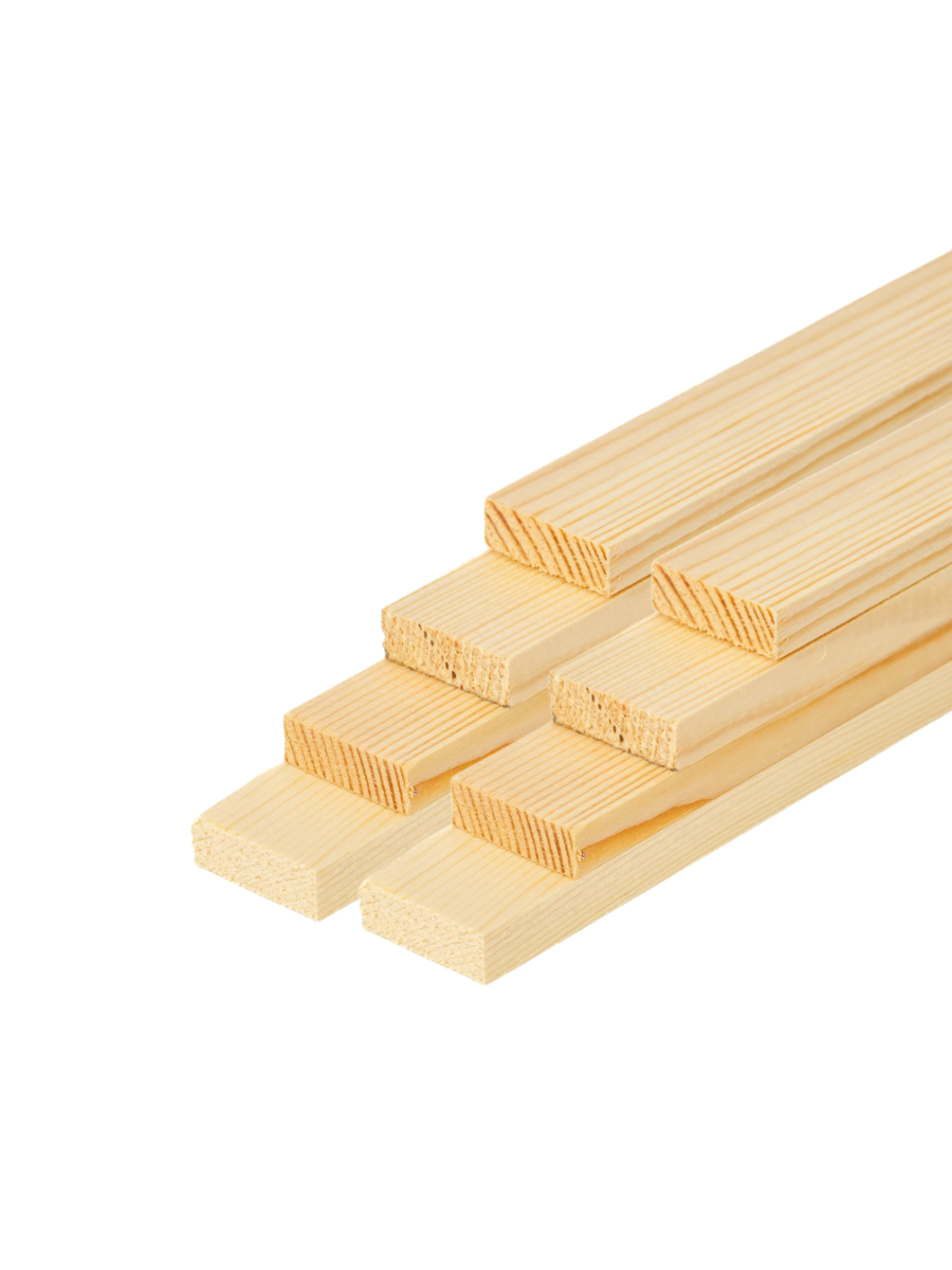 Изображение товара Рейка TIMBER&STYLE Экстра 1000x29x11мм без покрытия