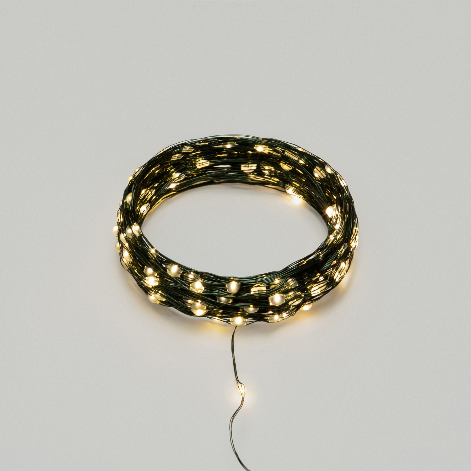 Изображение товара Электрогирлянда комнатная Neon-Night Роса 20 м 200 ламп теплый белый свет 8 режимов работы