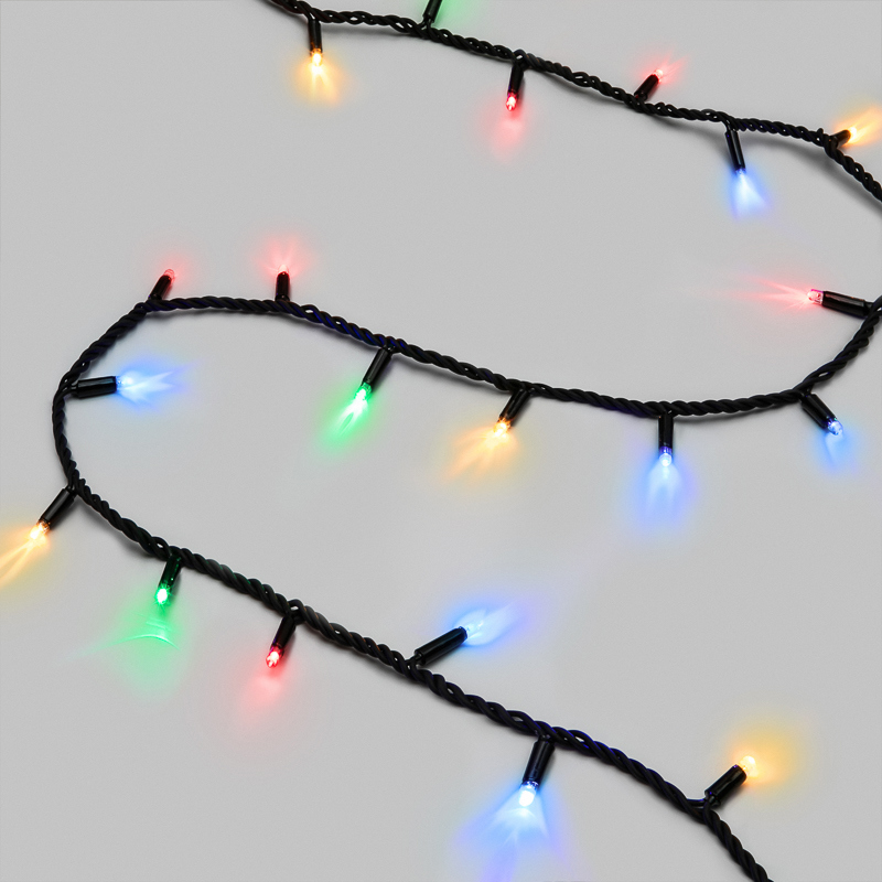 Изображение товара Уличная электросветодиодная гирлянда Neon-Night 10 м 120 ламп разноцветная