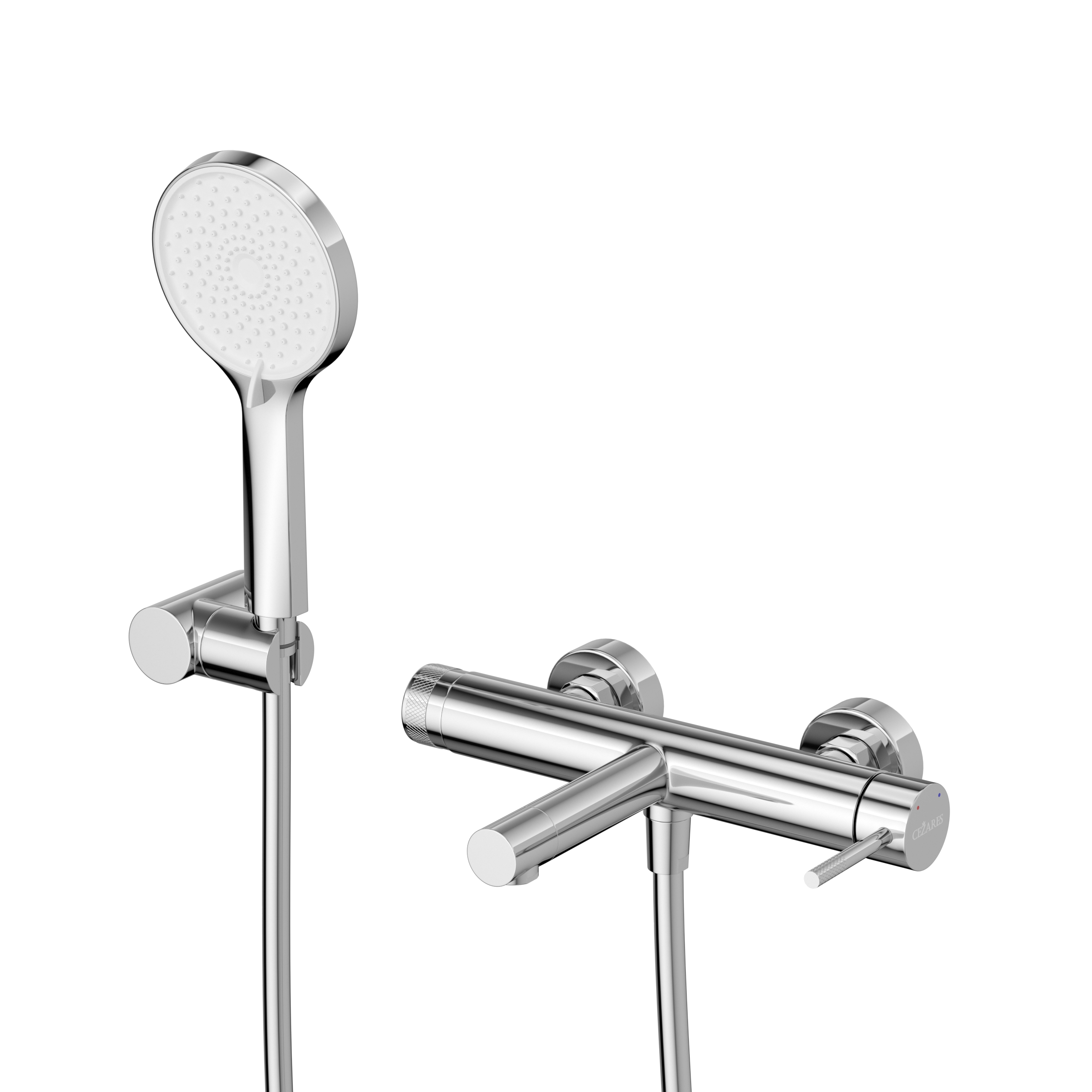 Изображение товара Смеситель для ванны Cezares RELAX-VD-01 хром высокий дизайн высокое качество