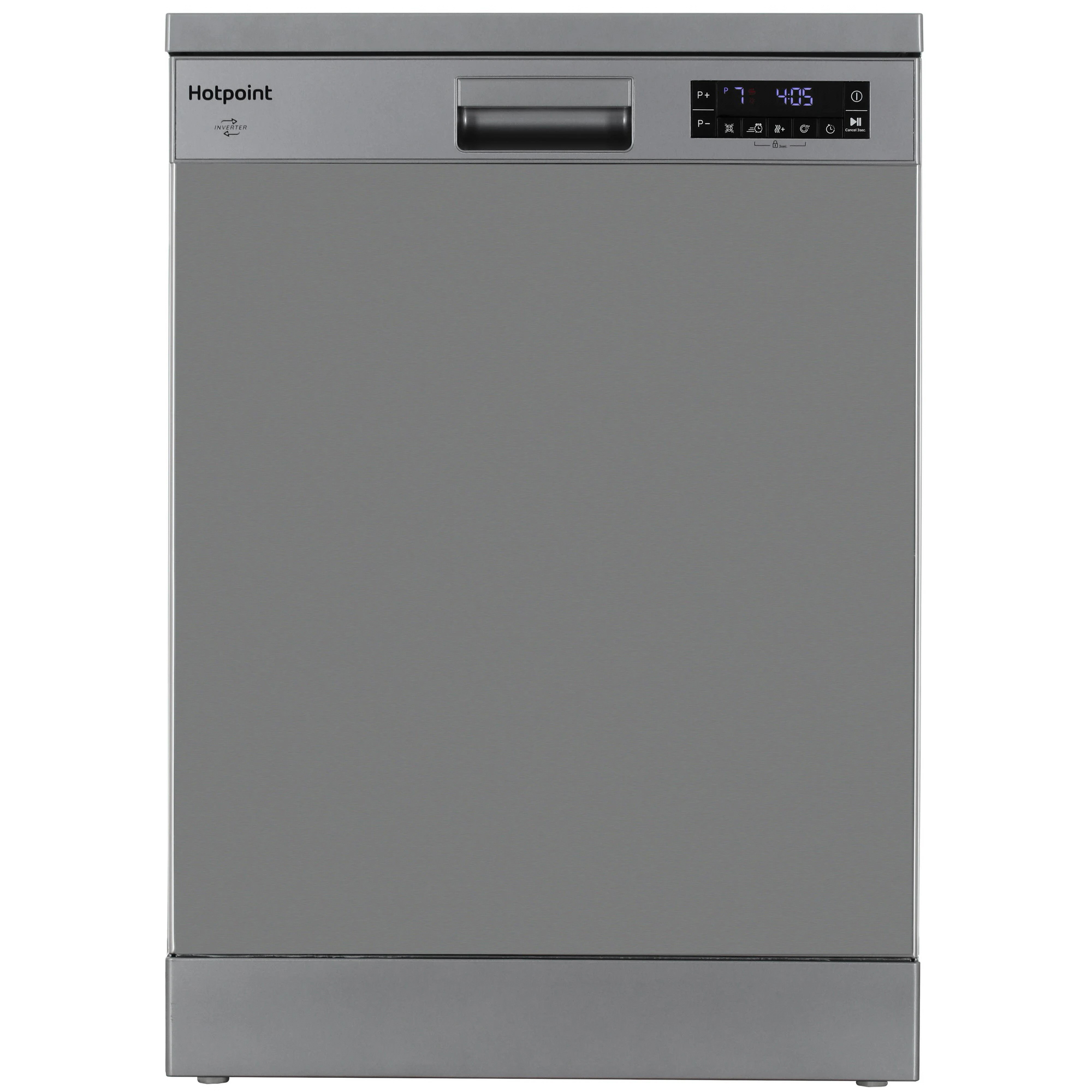 Изображение товара Отдельностоящая посудомоечная машина Hotpoint HF 5C84 DW X 59.8 см 8 программ цвет серый