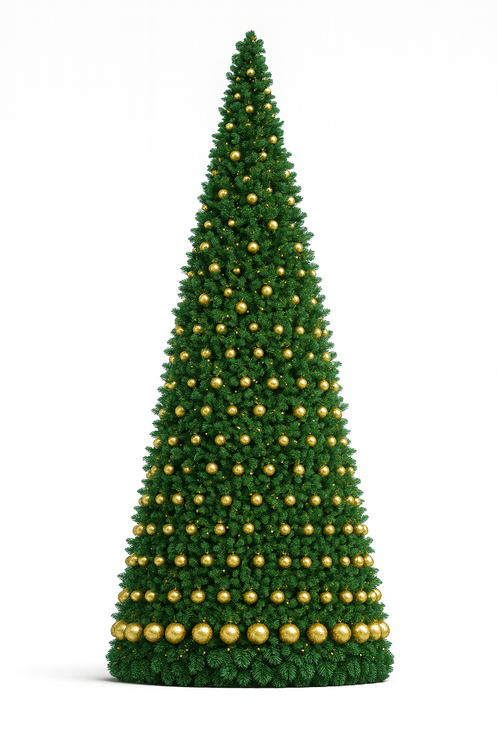 Изображение товара Ель новогодняя искусственная Crystal trees КПВас-13 Василиса каркасная цвет зеленый 1300 см