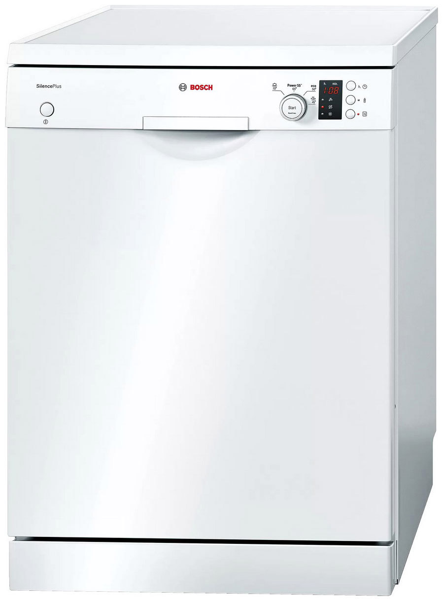 Изображение товара Отдельностоящая посудомоечная машина Bosch SMS43D02ME 60 см 4 программы цвет белый.