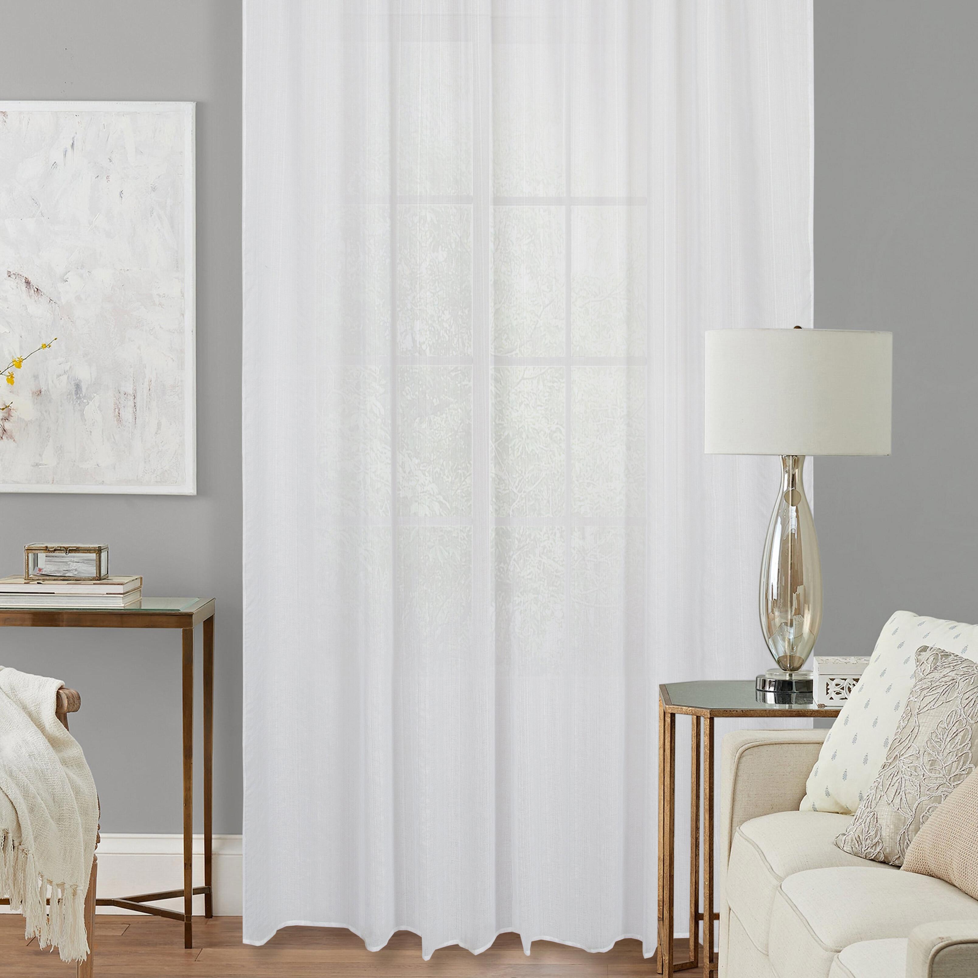 Изображение товара Тюль на ленте со скрытыми петлями Kreaforta Tonia 300x280 см белый