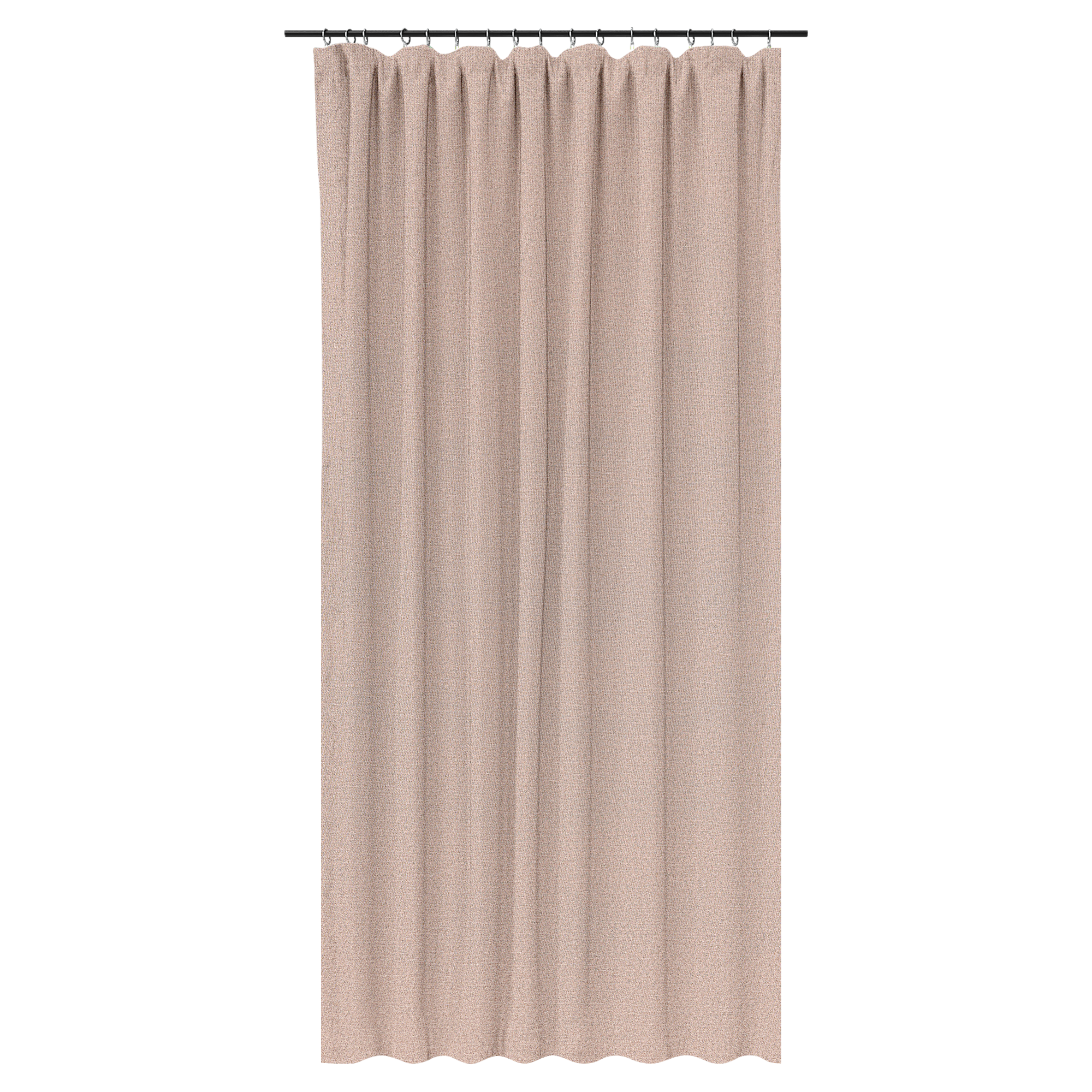 Изображение товара Штора на ленте со скрытыми петлями KREAFORTA Sanur 200x300 см коричневая блэкаут