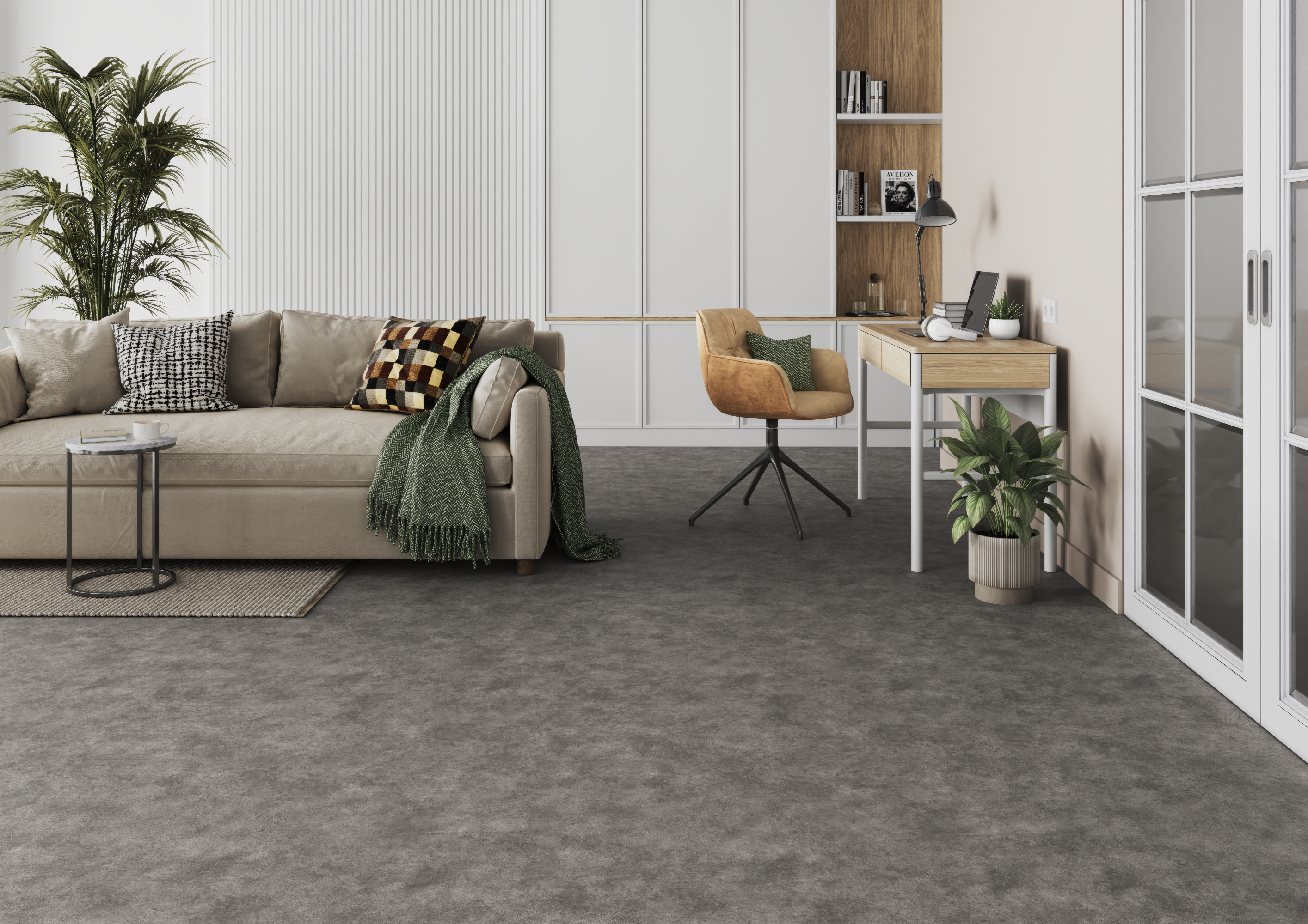 Изображение товара Коммерческий линолеум Оникс 43 класс 3 м из ПВХ для коммерческих и жилых помещений