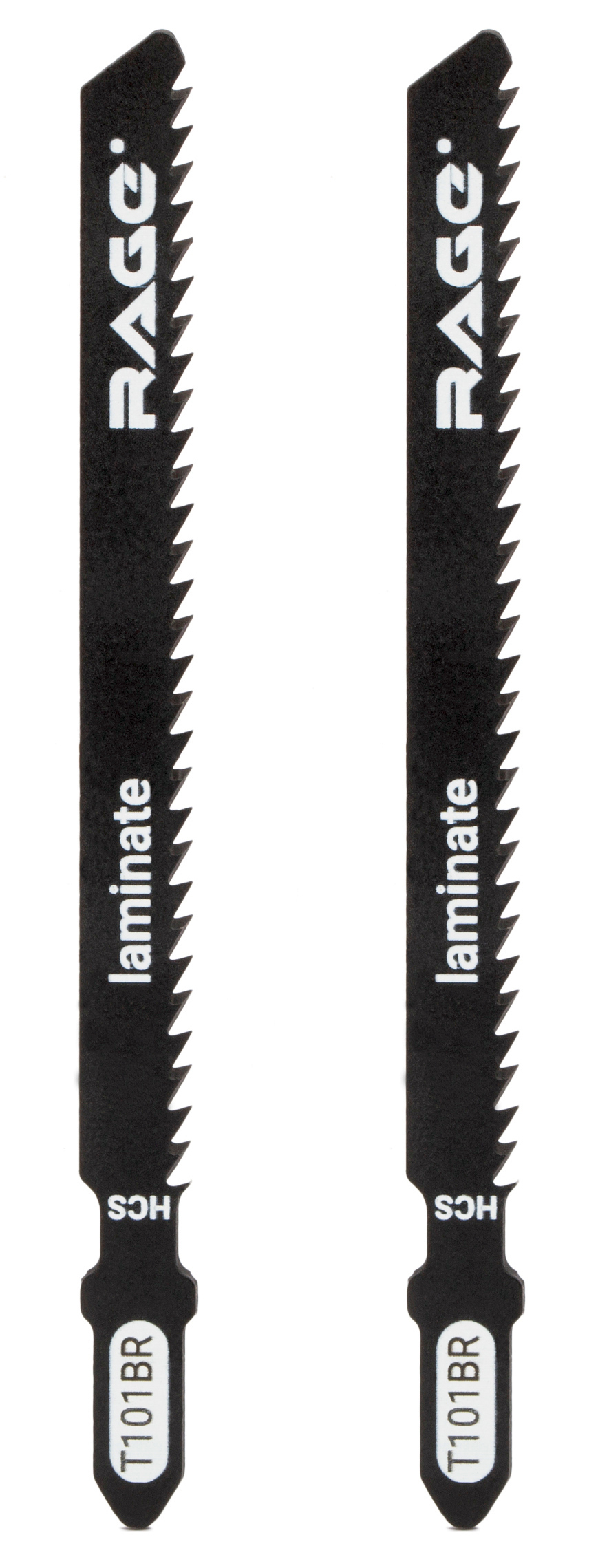 Изображение товара Пилка для электролобзика по дереву и ламинату Rage T101BR чистый рез, 2 шт.