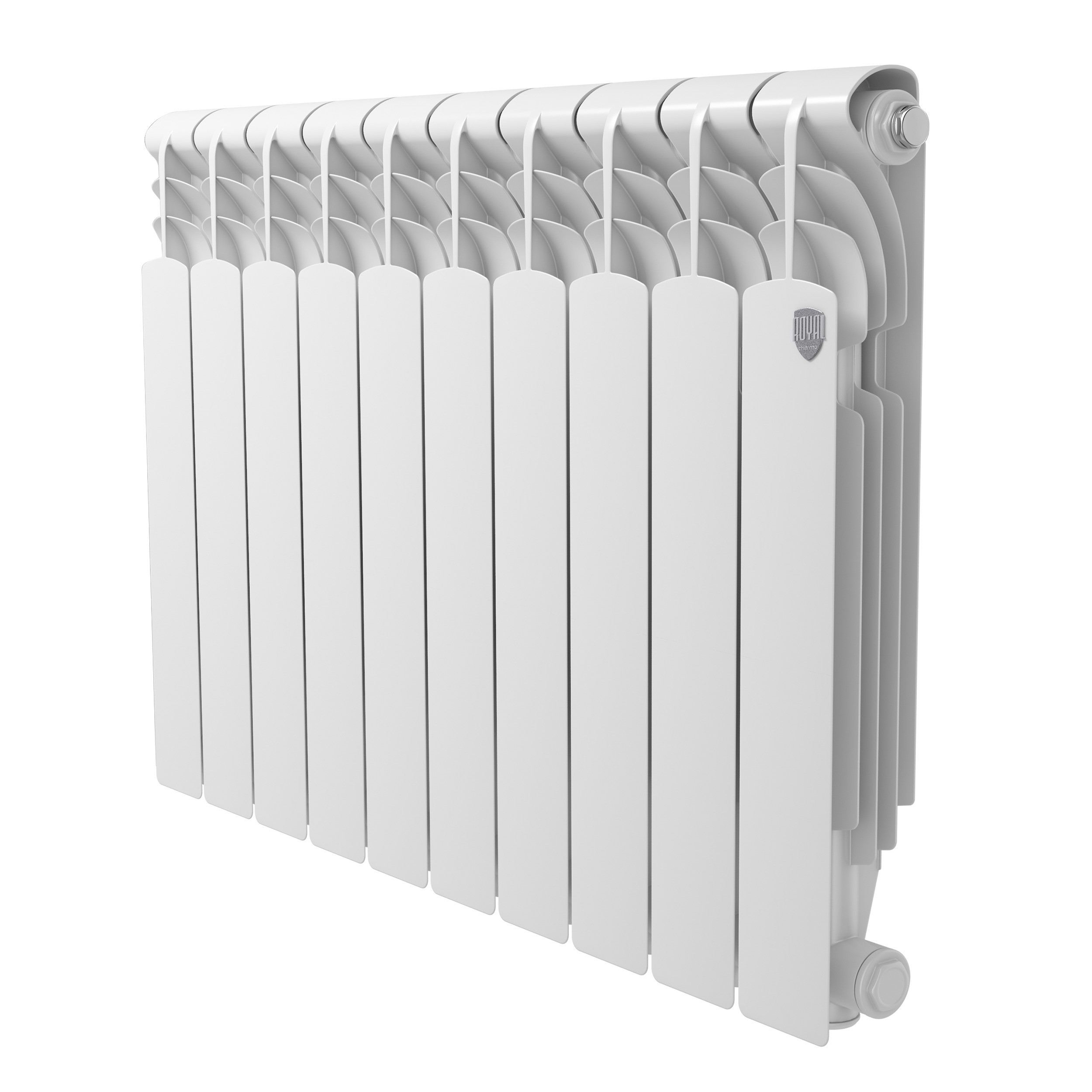 Изображение товара Радиатор секционный Royal Thermo Revolution A500 10 секций алюминий белый