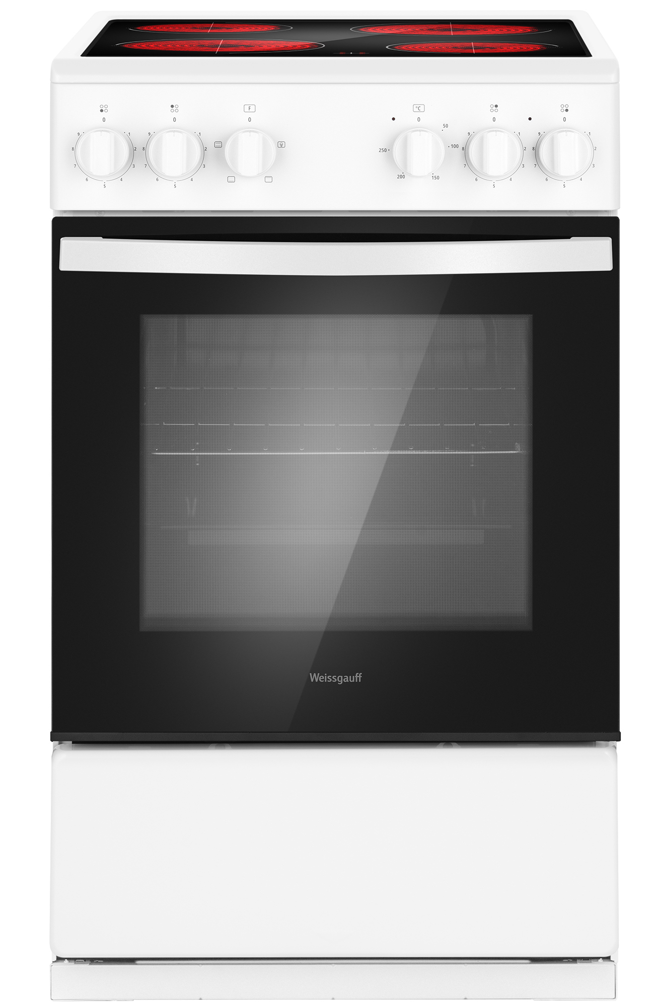 Изображение товара Кухонная плита Weissgauff WESM 5240 W 49.3x85x60 см белая