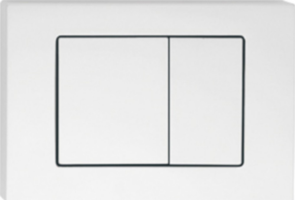Изображение товара Клавиша смыва Iddis Unifix UNI32MWi77 белая для инсталляции без следов пальцев