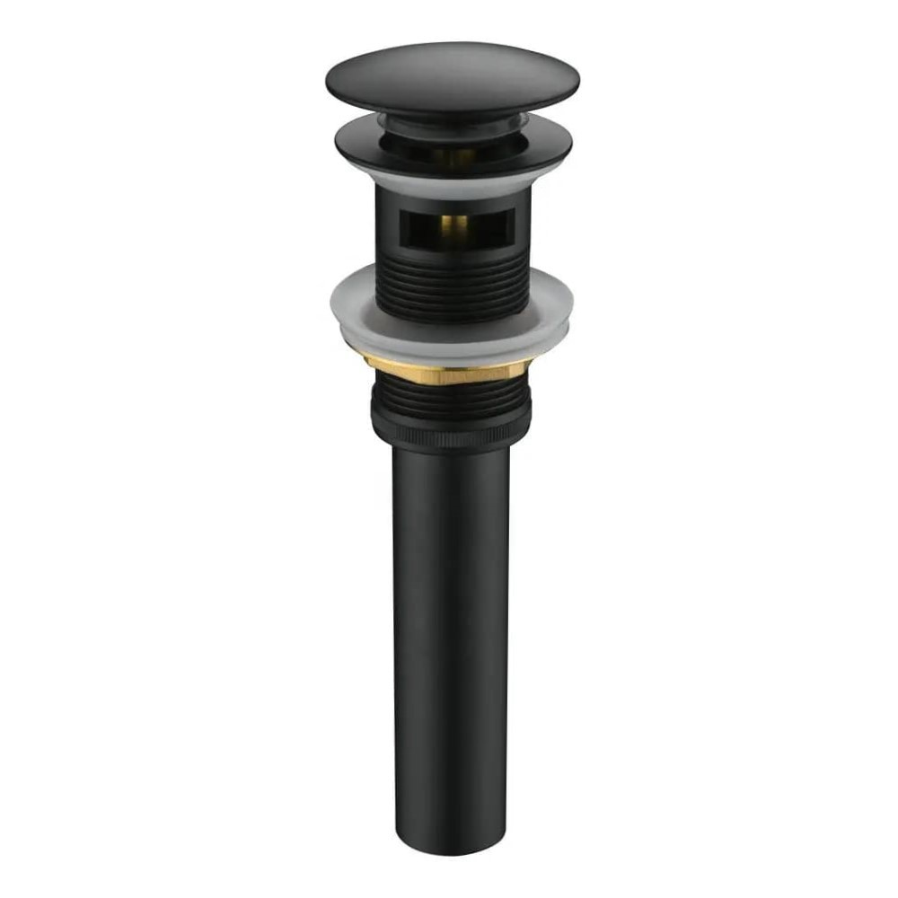 Изображение товара Донный клапан для раковины Maretti AC19P11560 21.7 см ø32 клик-клак цвет черный