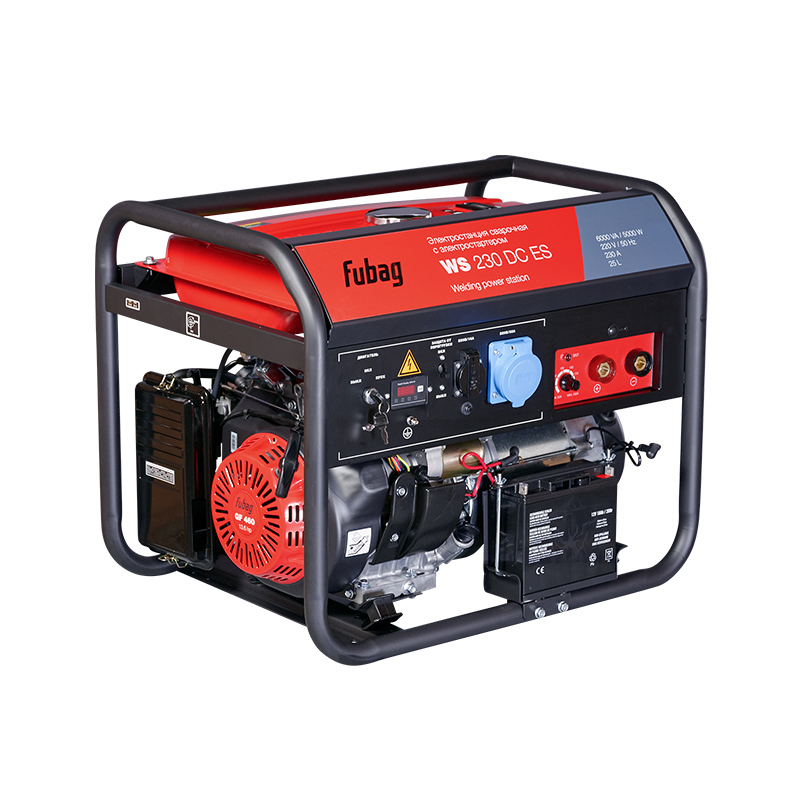 Изображение товара Генератор бензиновый Fubag WS 230 DC ES 5 кВт