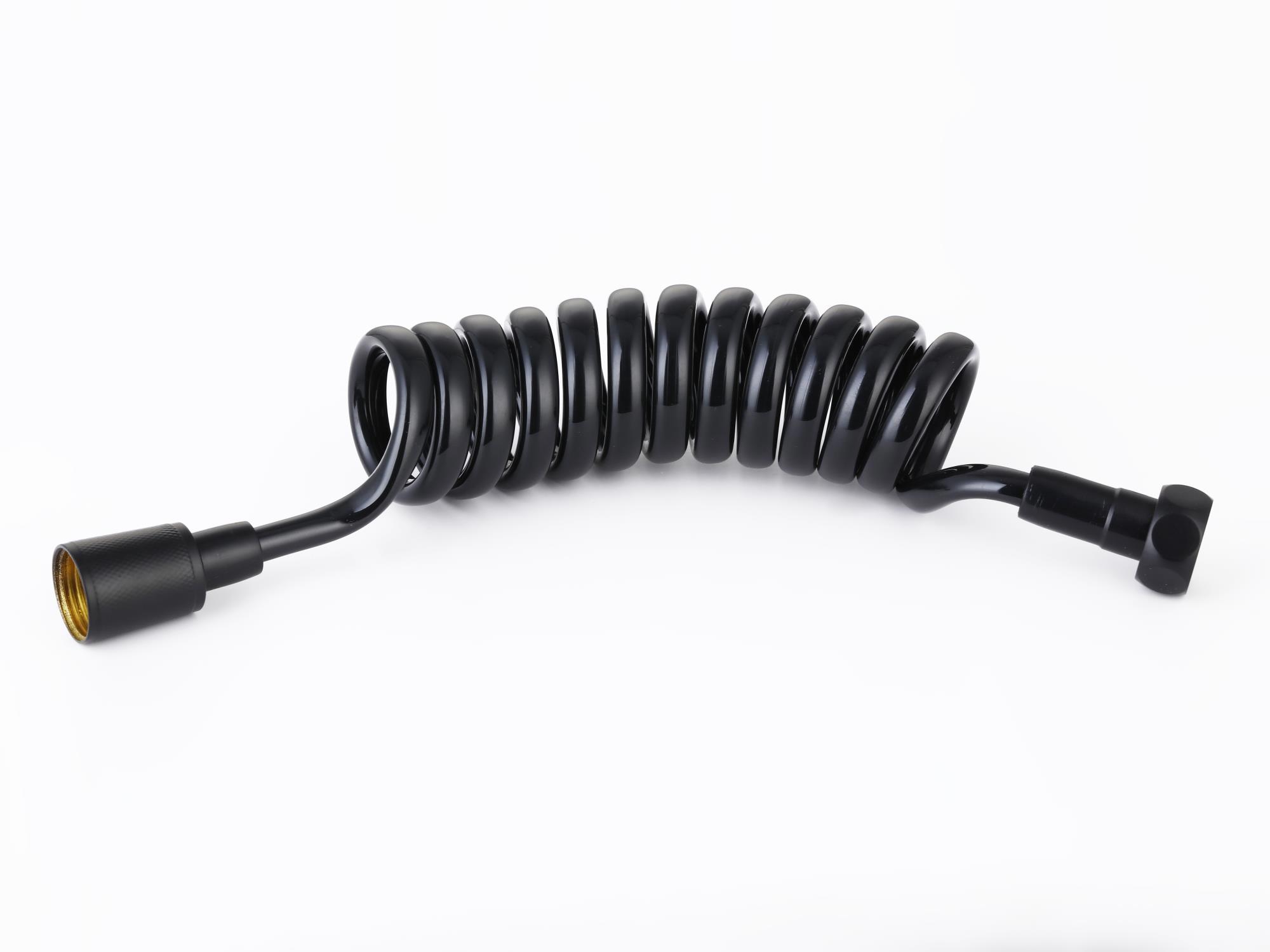 Изображение товара Гибкий душевой шланг Cezares CZR-FMH-120-NOP 1.2 м черный матовый италия