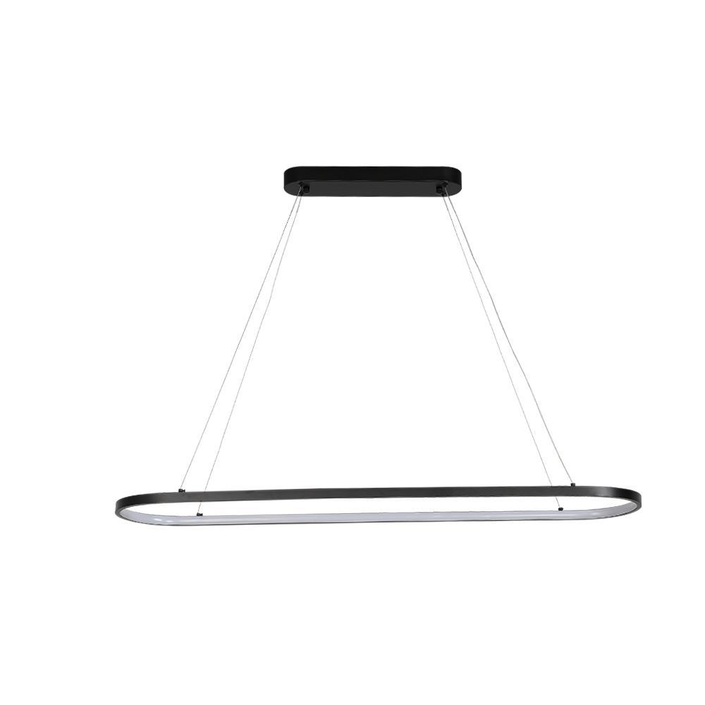 Изображение товара Светильник подвесной светодиодный Crystal lux Proximo sp42w led l1100 black 14 м² нейтральный белый свет цвет черный