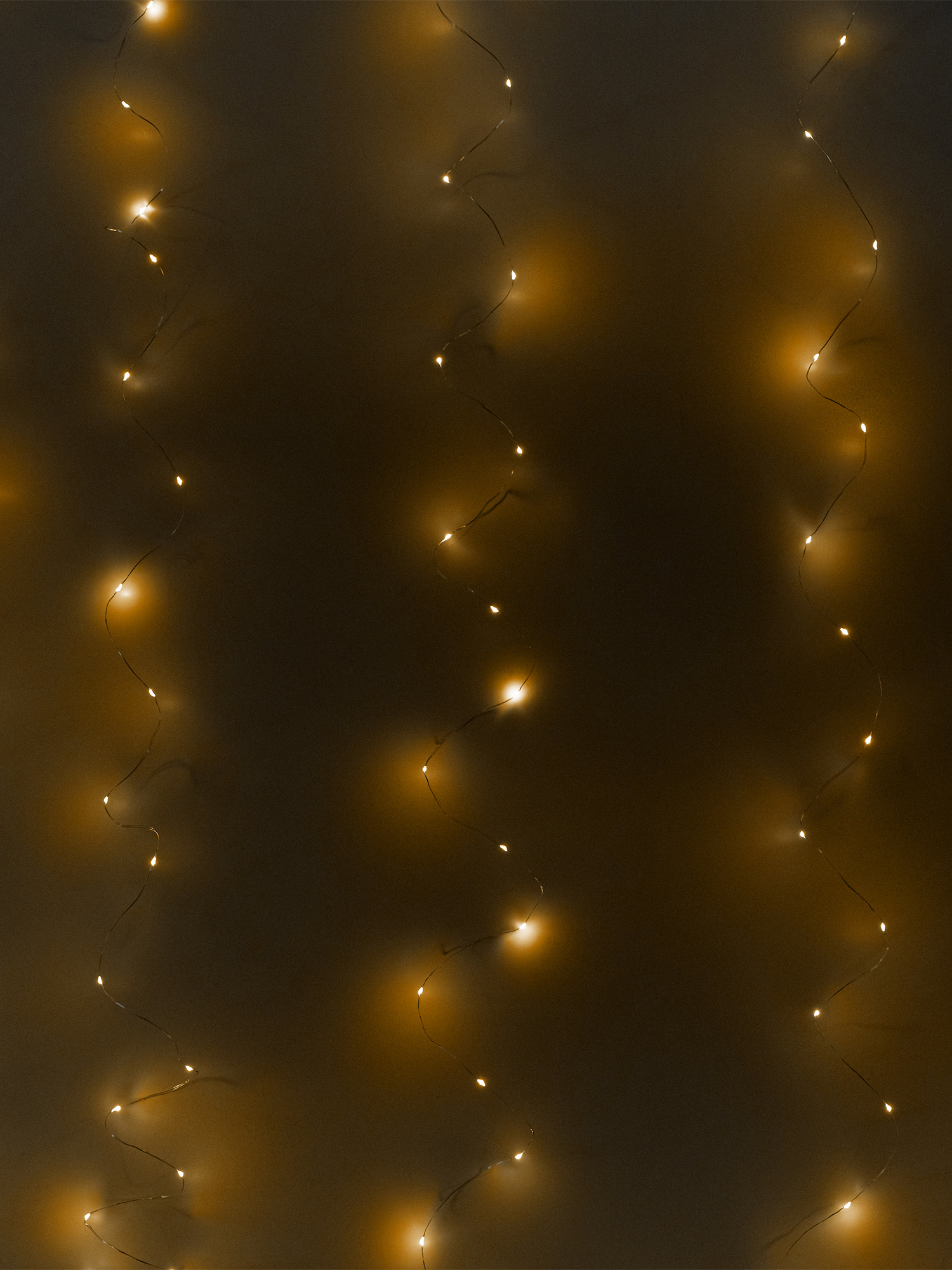 Изображение товара Электрогирлянда занавес-штора новогодняя SH Lights 3x2 м водопад 8 режимов теплый белый