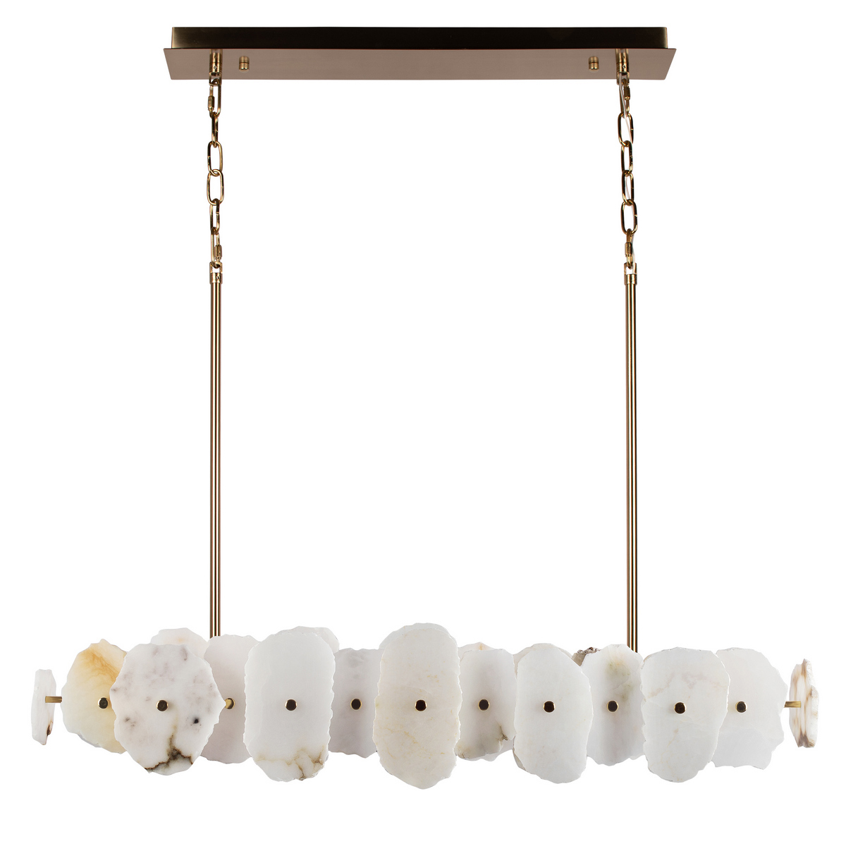 Изображение товара Подвесной светодиодный светильник Alicante 10248/1200 современный стиль 29 м² бронза белый