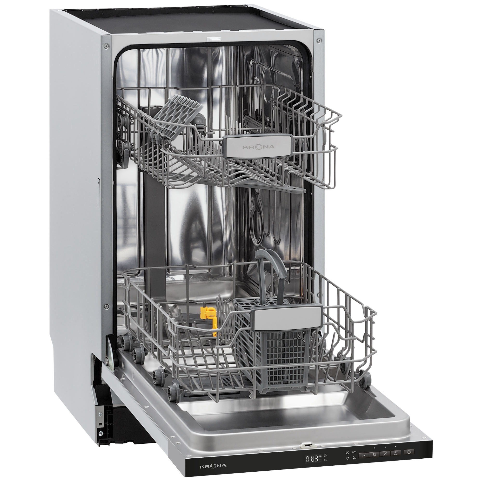 Изображение товара Встраиваемая посудомоечная машина Krona GARDA 45 BI V2 9 комплектов 4 программы