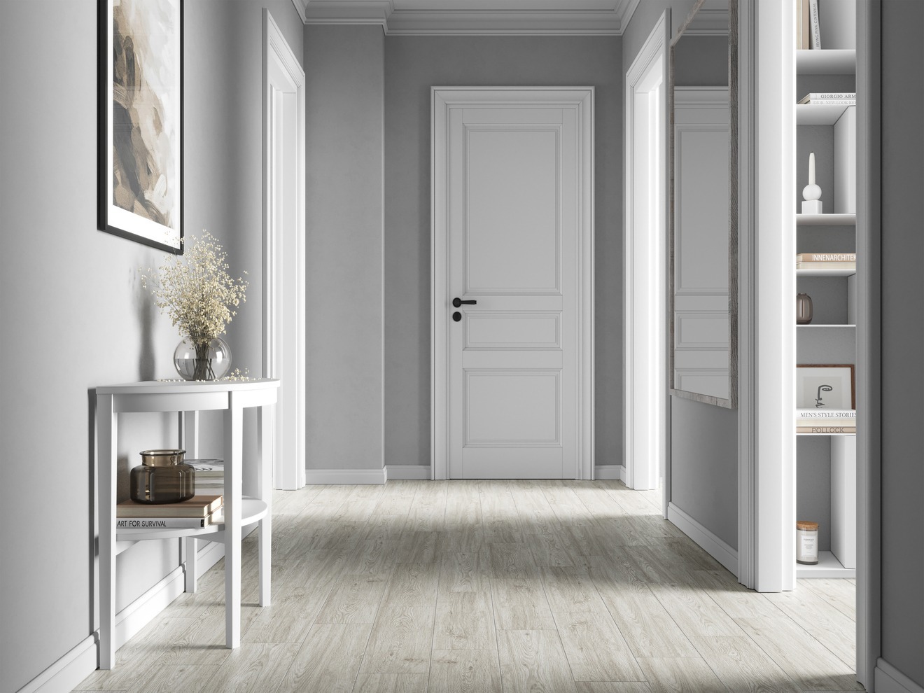 Изображение товара Керамогранит Cersanit Grace 17595 59.8x18.5 см серый под дерево