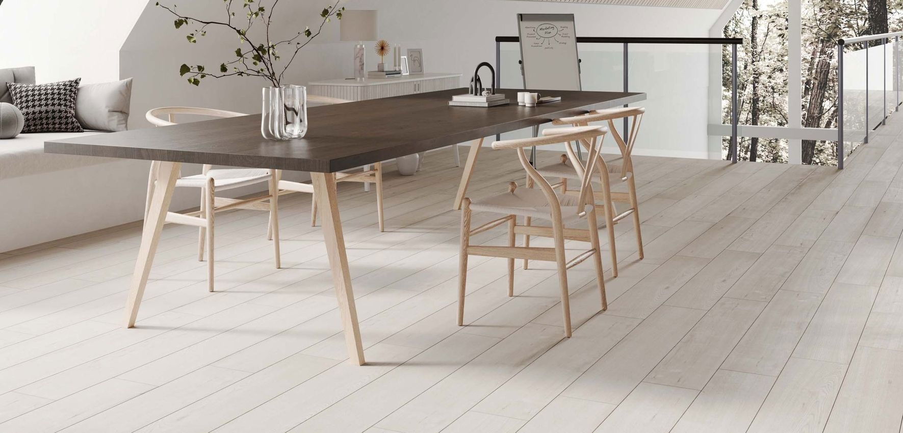 Изображение товара Керамогранит Estima Classic wood 39307 120x19.4 см серый под дерево Россия