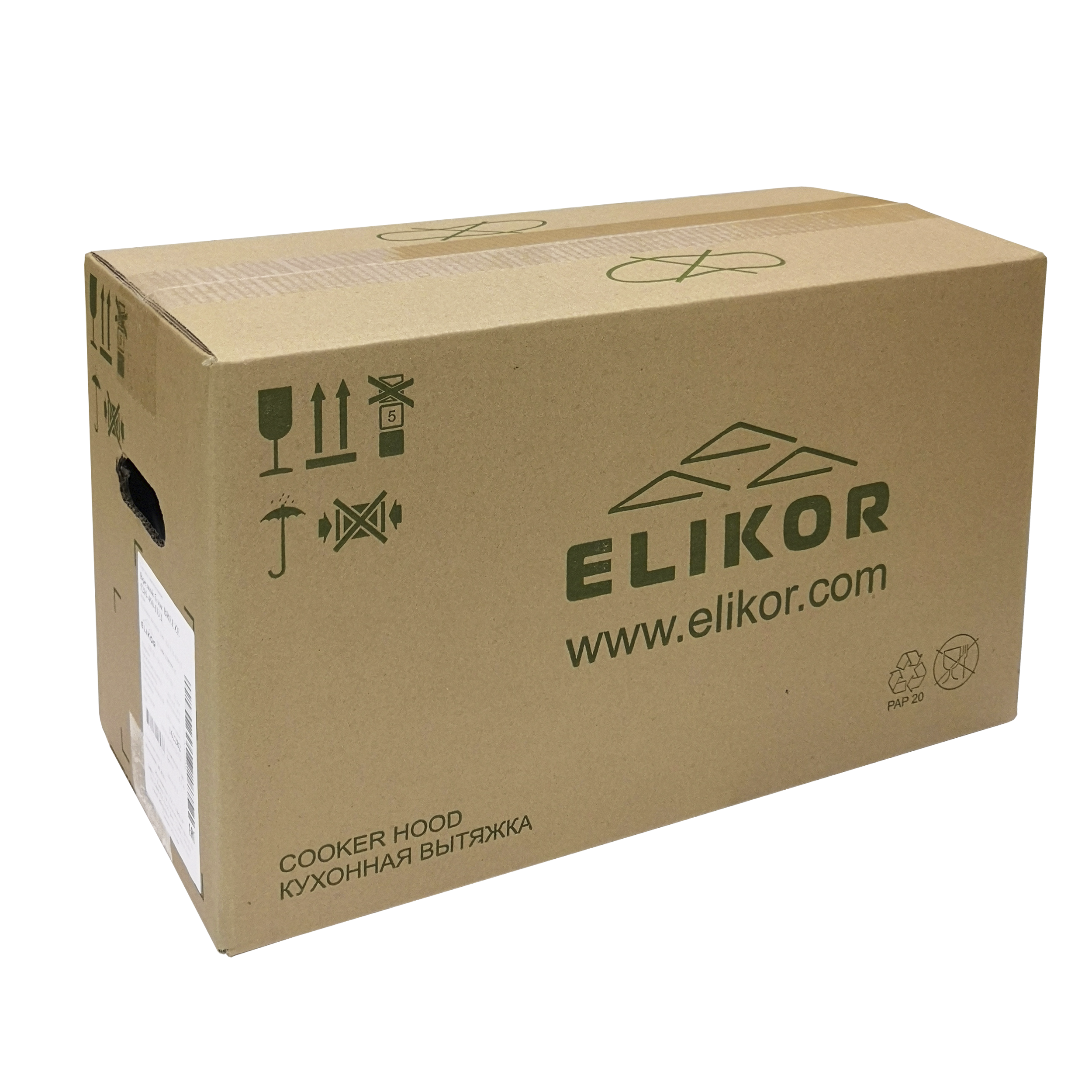 Вытяжка встраиваемая Elikor Breeze 52 см цвет нержавеющая сталь - 6