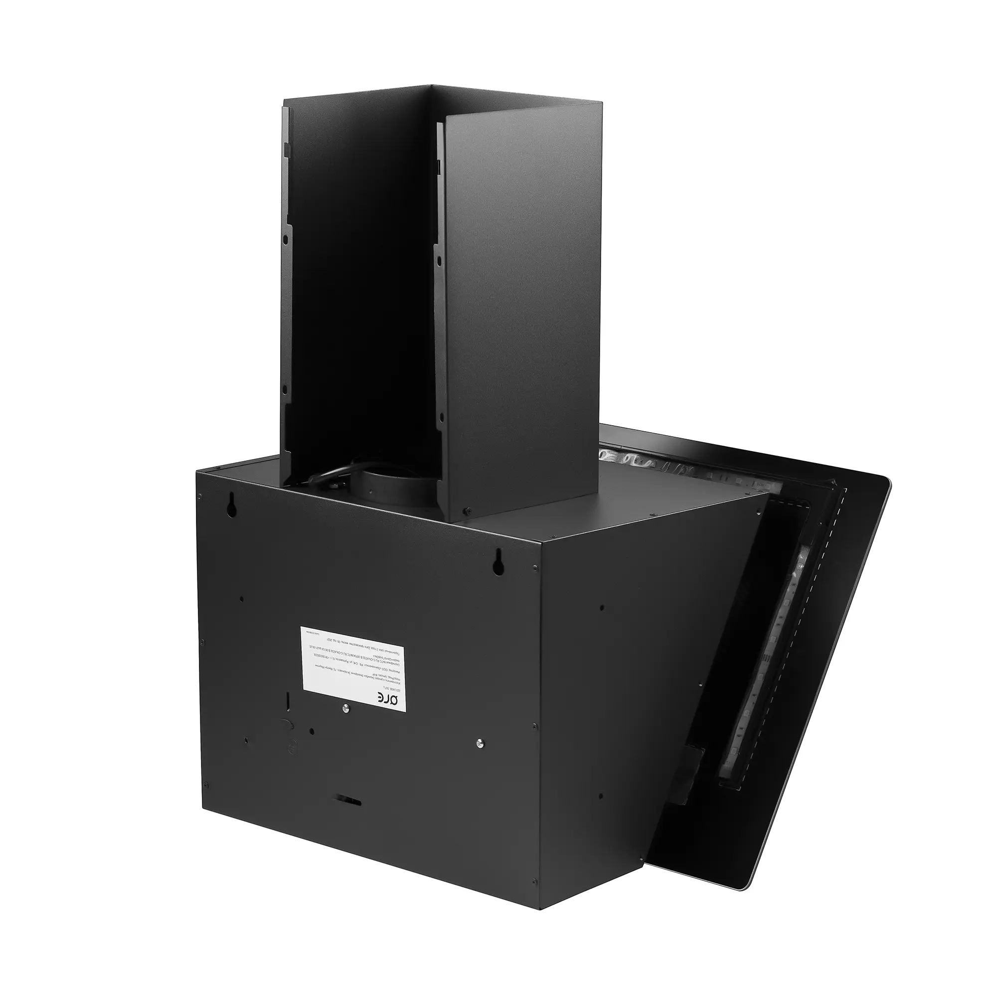 Вытяжка наклонная Ore Etne C 60 60 см цвет чёрный - 5