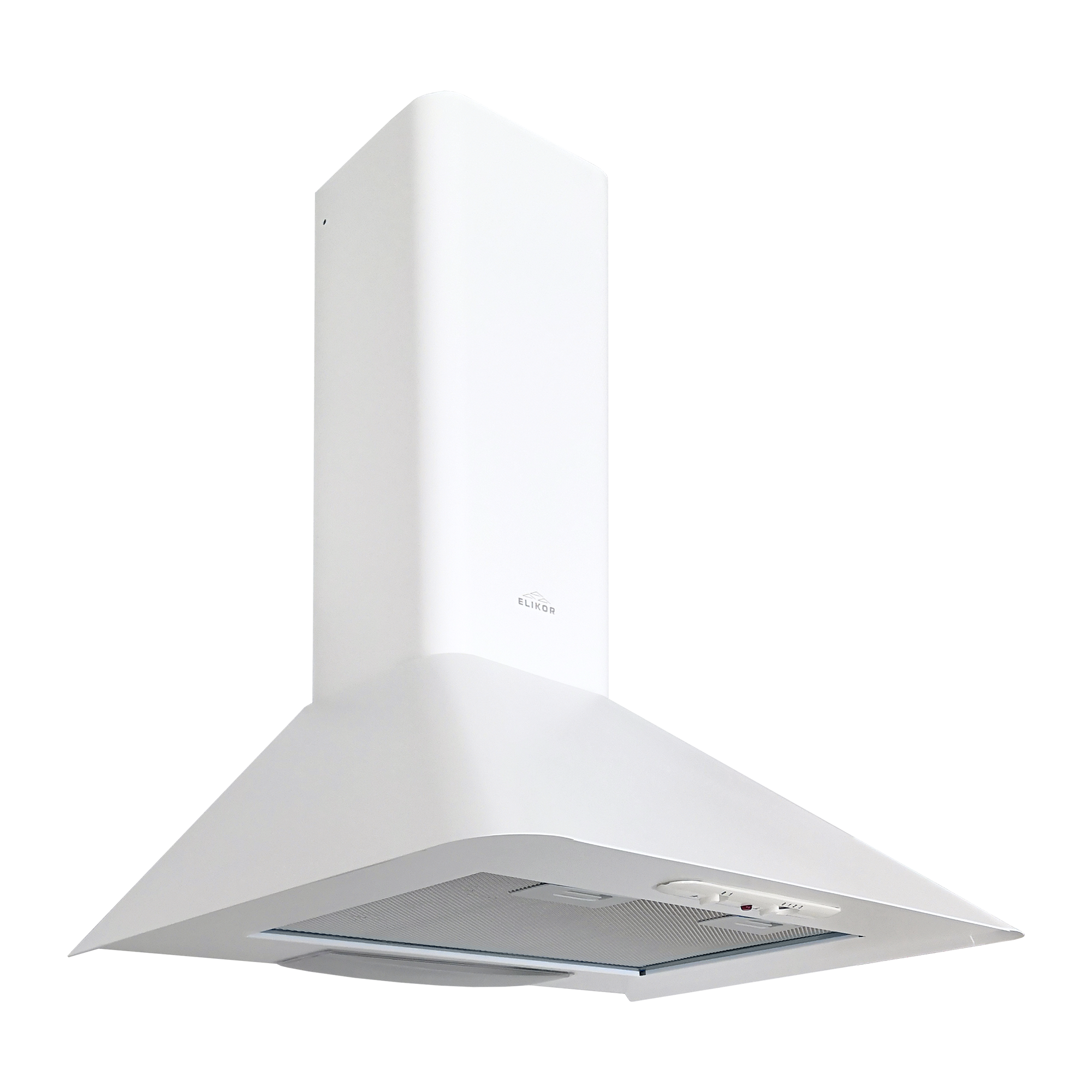 Изображение товара Купольная вытяжка Elikor Fleur 60 см белая для кухни высокая производительность
