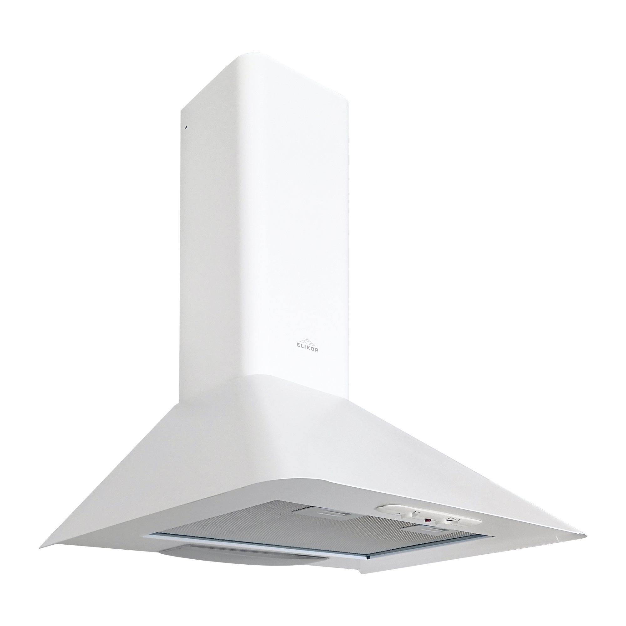 Вытяжка купольная Elikor Fleur 60 см цвет белый