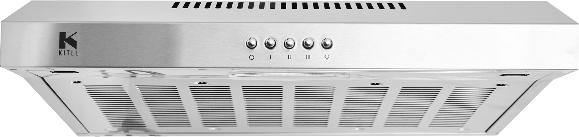 Изображение товара Плоская кухонная вытяжка Kitll KCH 5301 50 см хром с лампой накаливания