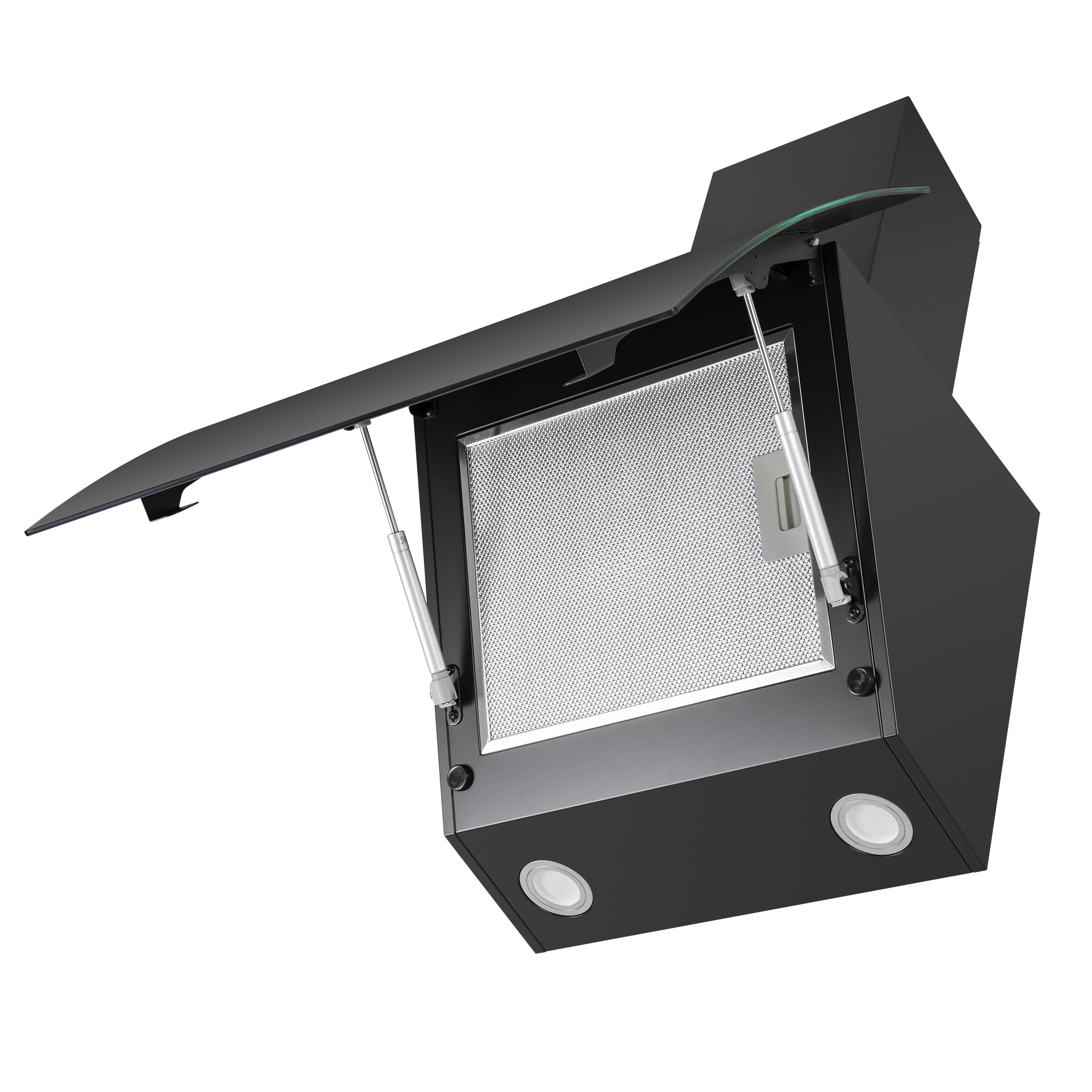 Вытяжка наклонная Maunfeld Sky Star Chef 60 Glass Black 60 см цвет черный - 6