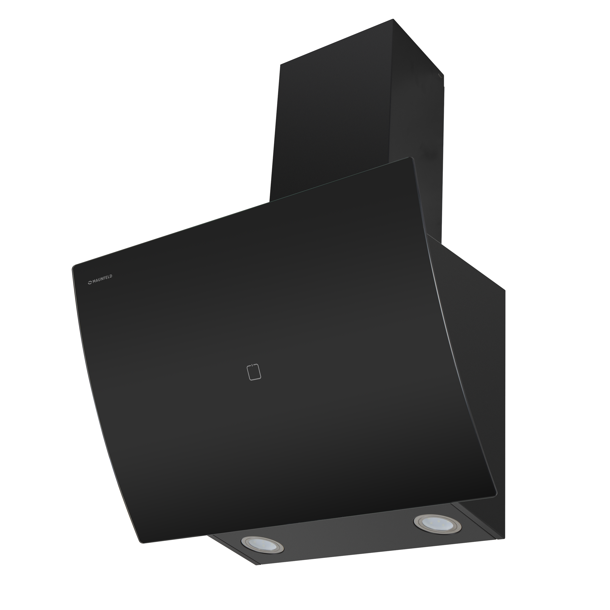 Вытяжка наклонная Maunfeld Sky Star Chef 60 Glass Black 60 см цвет черный