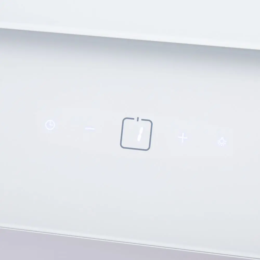 Вытяжка наклонная Maunfeld Cascada 60 Glass White 60 см цвет белый - 7