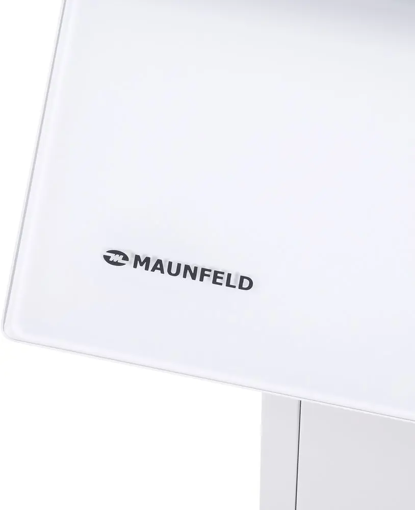 Вытяжка наклонная Maunfeld Cascada 60 Glass White 60 см цвет белый - 12