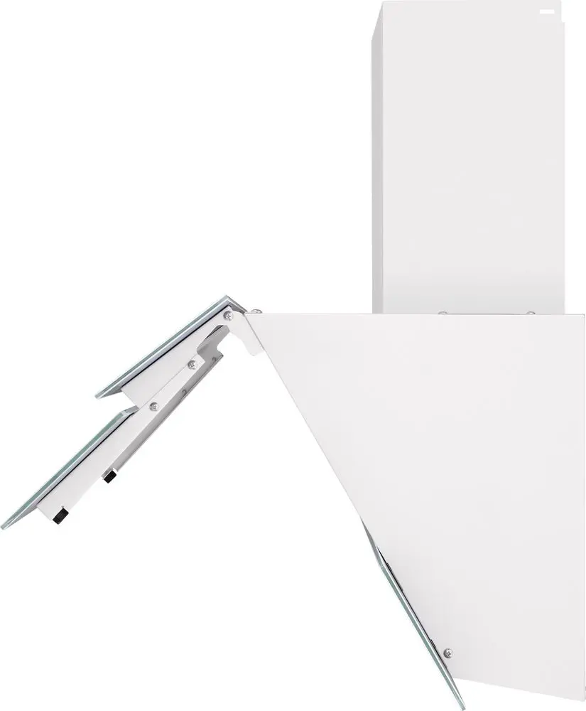 Вытяжка наклонная Maunfeld Cascada 60 Glass White 60 см цвет белый - 5