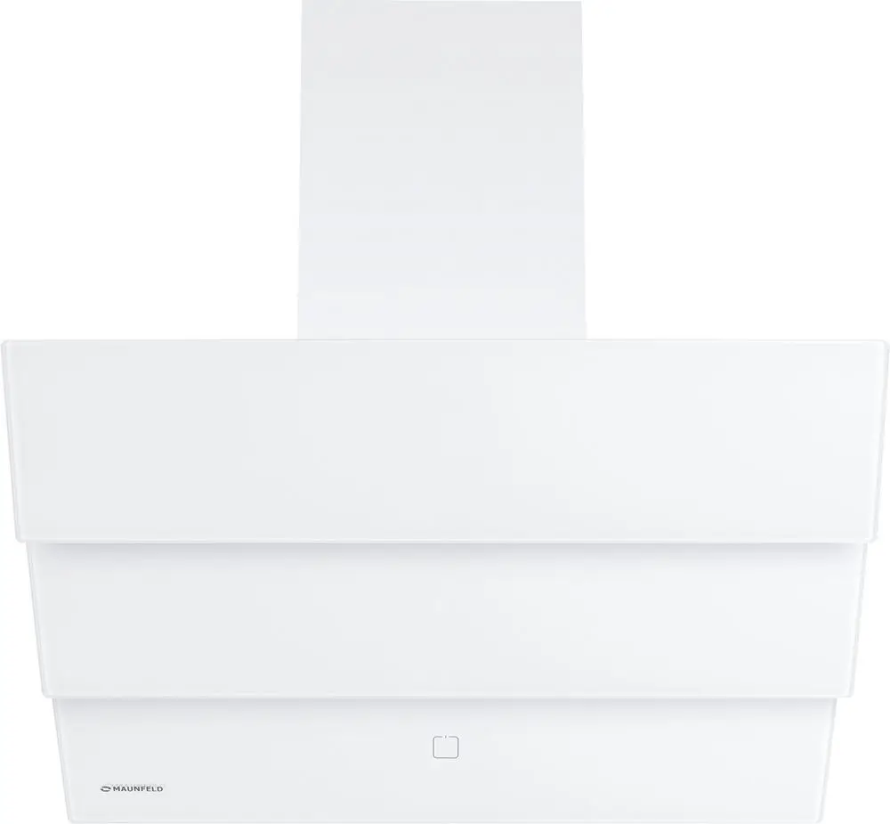 Вытяжка наклонная Maunfeld Cascada 60 Glass White 60 см цвет белый - 2