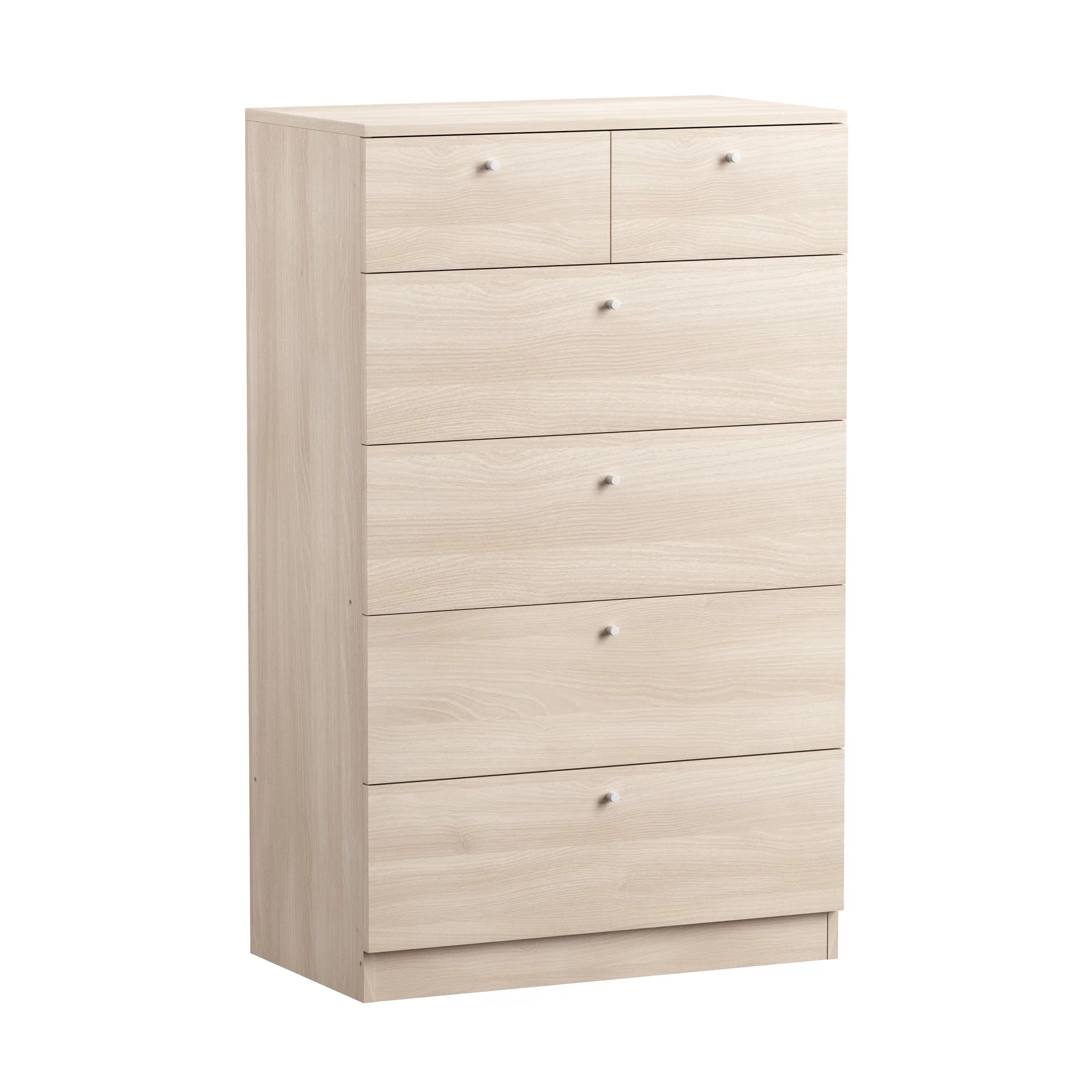 Изображение товара Комод Beneli Теви 6 ящиков 70х39.8х116 см ЛДСП цвет акация