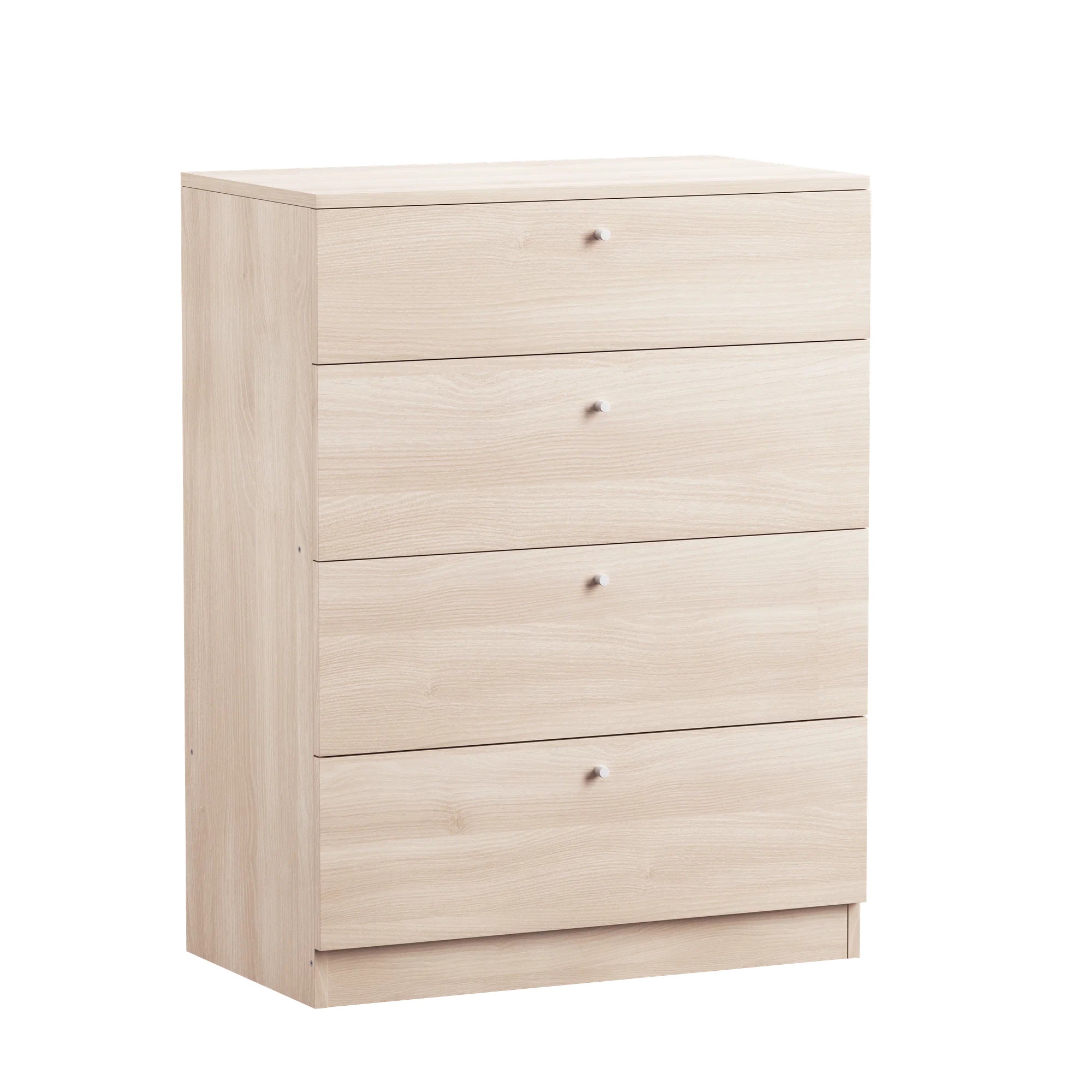 Изображение товара Комод Beneli Теви 4 ящика 70х39.8х94 см ЛДСП цвет акация