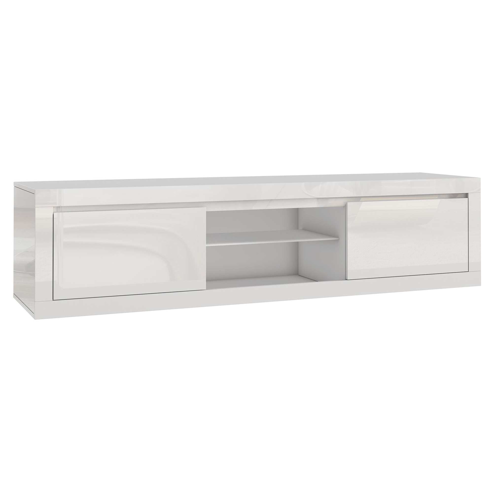 Изображение товара Тумба под телевизор Beneli Спайс 180х45х45 см ЛДСП цвет белый